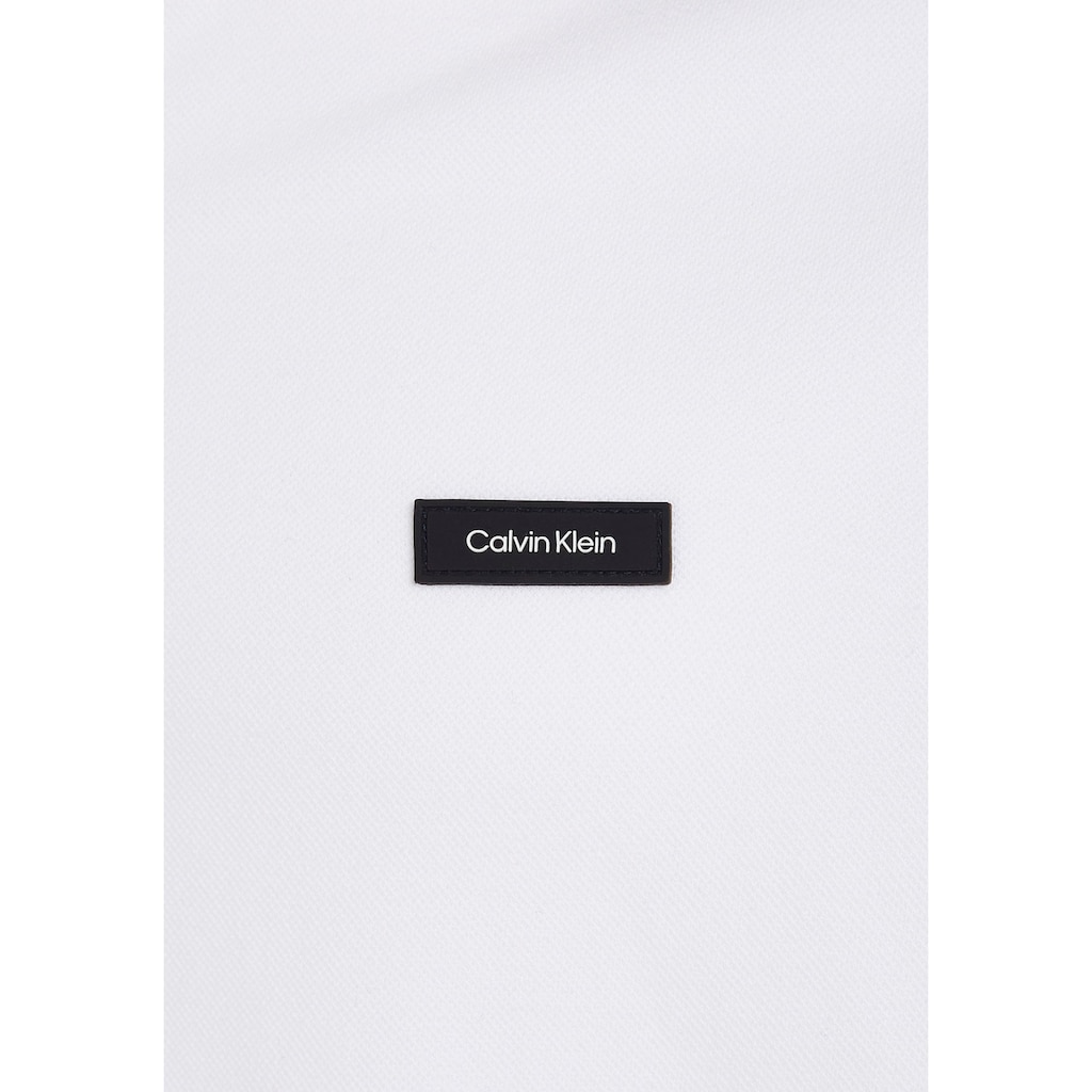 Calvin Klein Poloshirt »STRETCH PIQUE LS POLO«