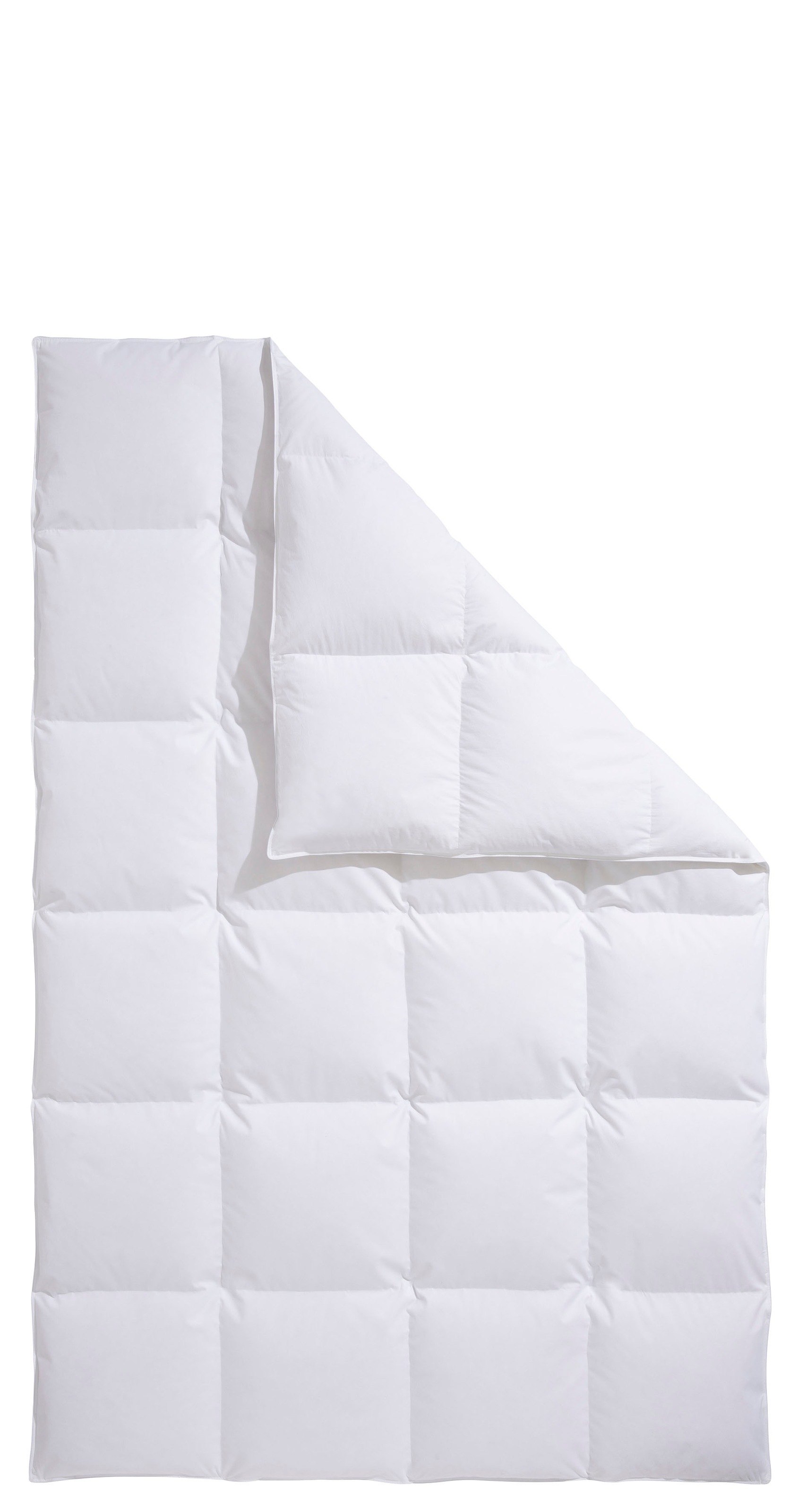 Älgdröm Daunenbettdecke »Loftet, Bettdecke 135x200, 155x220 cm und weitere Grössen«, warm, Füllung 90% Daunen, 10% Federn, Bezug 100% Baumwolle, (1 St.), Bettdecken, Sommer, Winter, Decke ist Made in Green zertifiziert