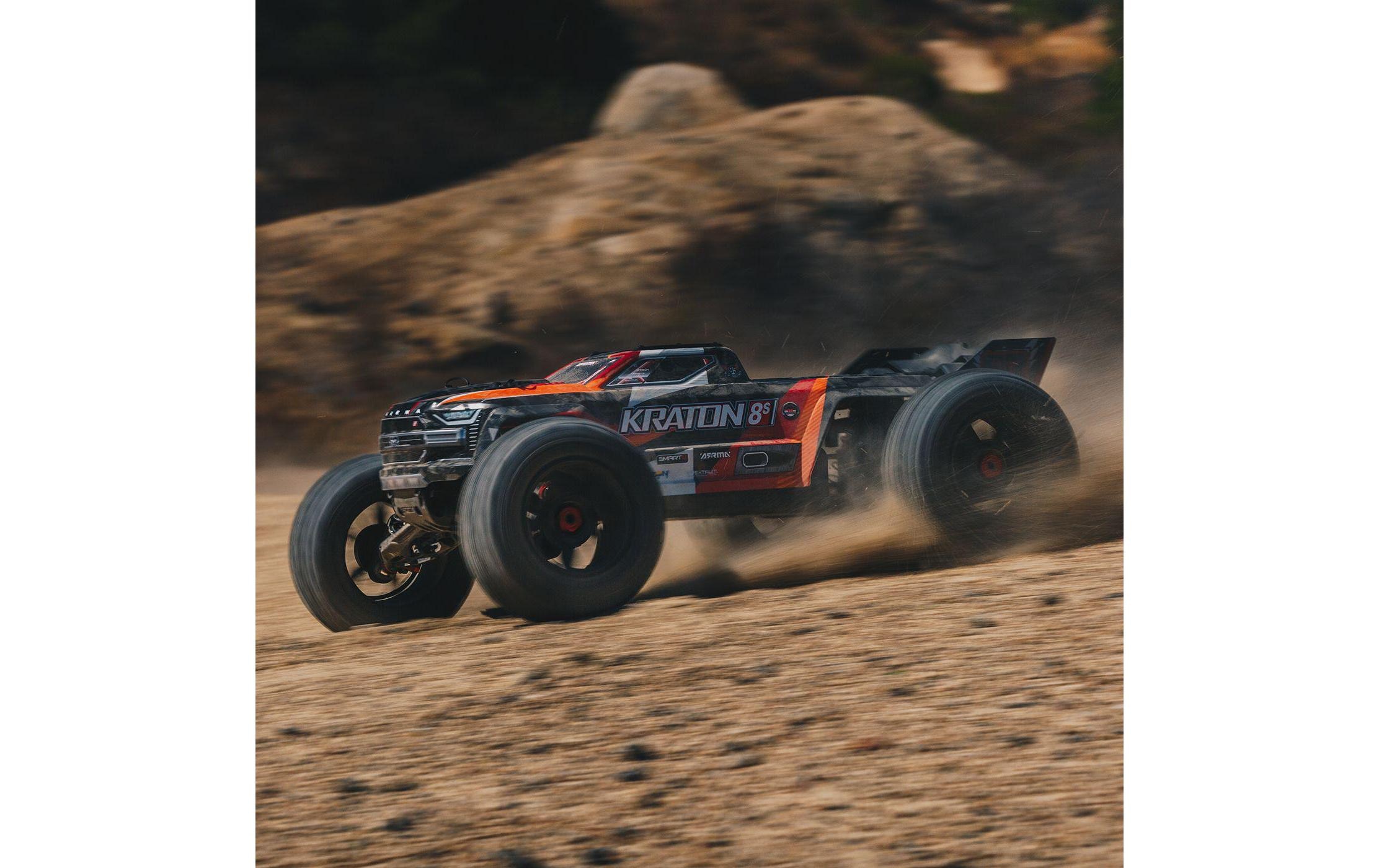 Spielzeug-Monstertruck »Arrma Kraton 8S BLX ARTR Orange«