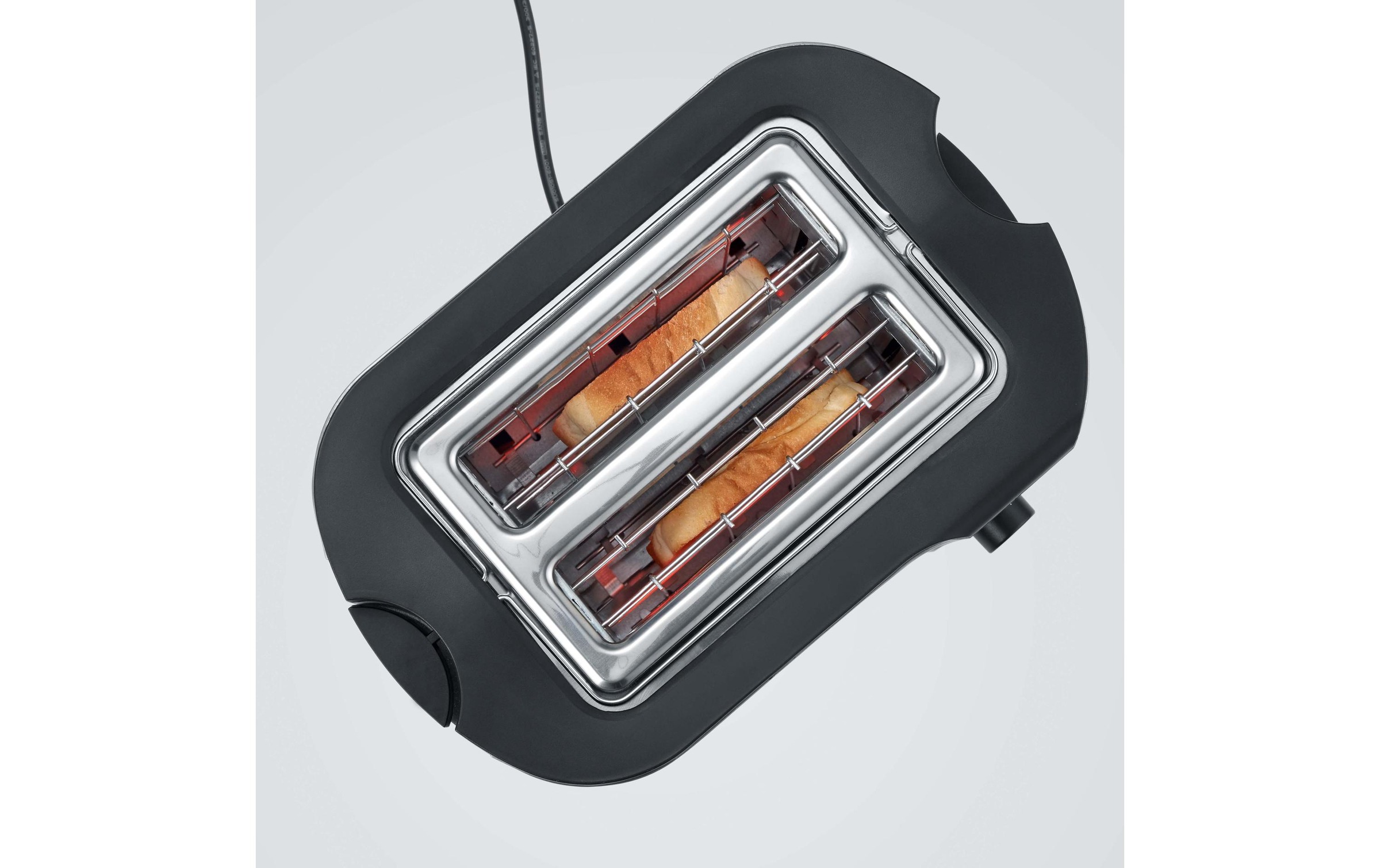 Severin Toaster »AT 2217 Rot Schwarz«, 800 W, Lieferung mit passendem CH-Fixadapter