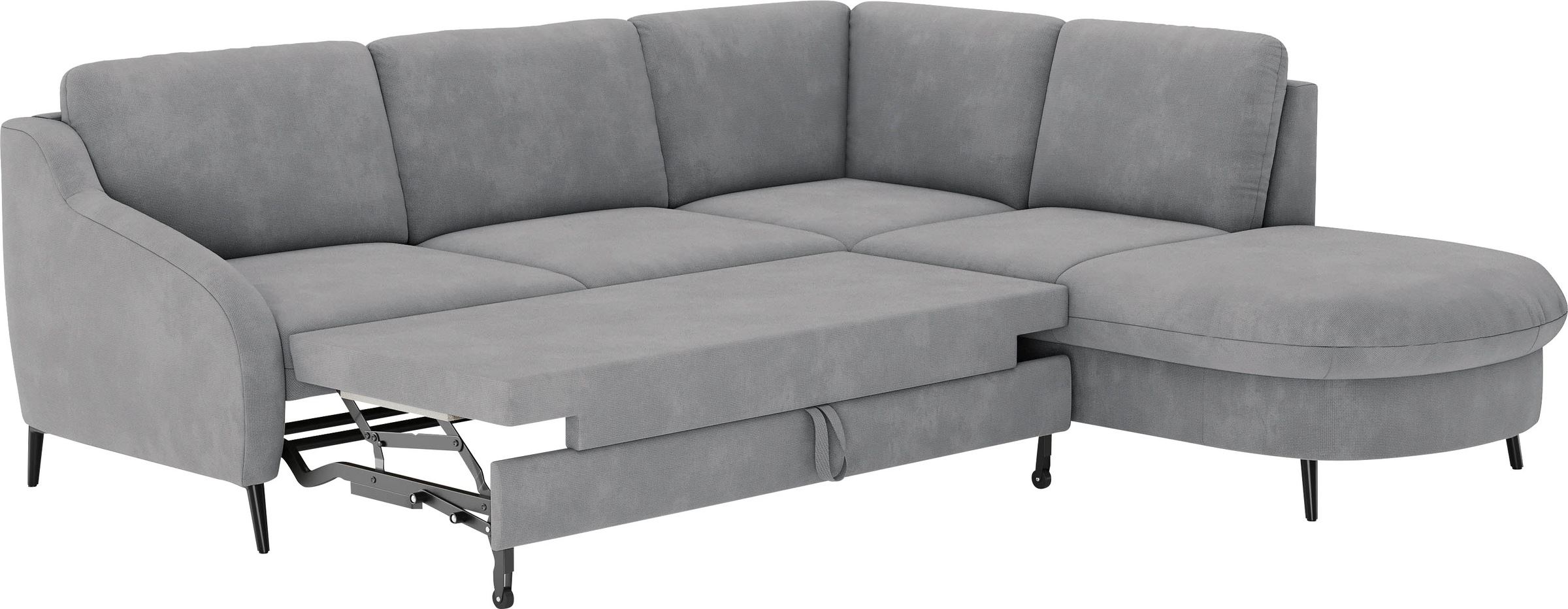 sit&more Ecksofa »Soul L-Form«, wahlweise mit Bettfunktion und Bettkasten oder Schubkasten