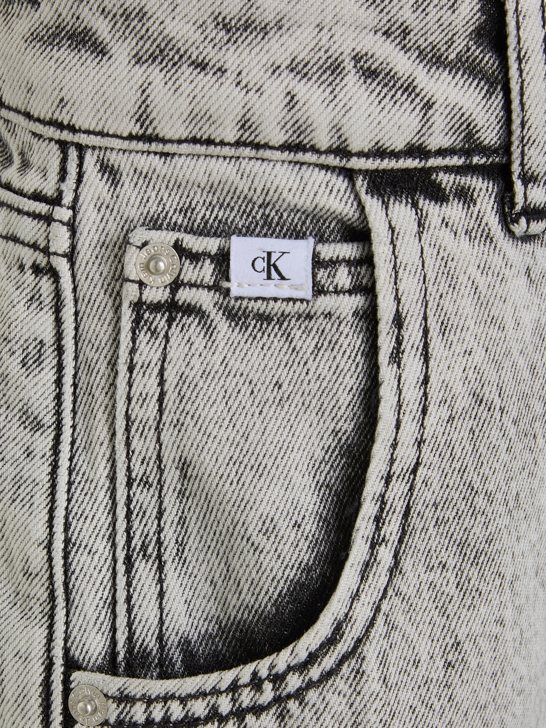 Calvin Klein Jeans Straight-Jeans »BARREL STONE LIGHT GREY«, für Kinder bis 16 Jahre