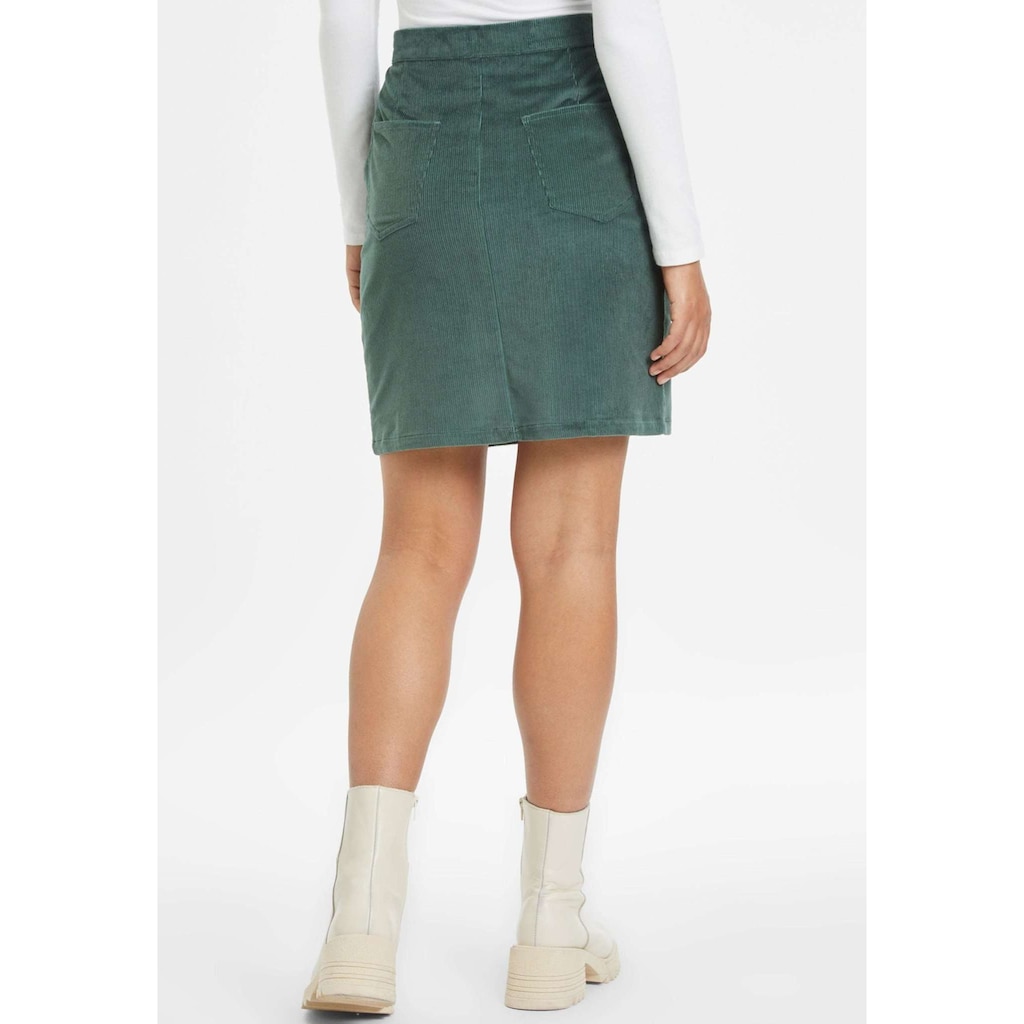 Tamaris Minirock »Röcke Basel Corduroy Skirt«
