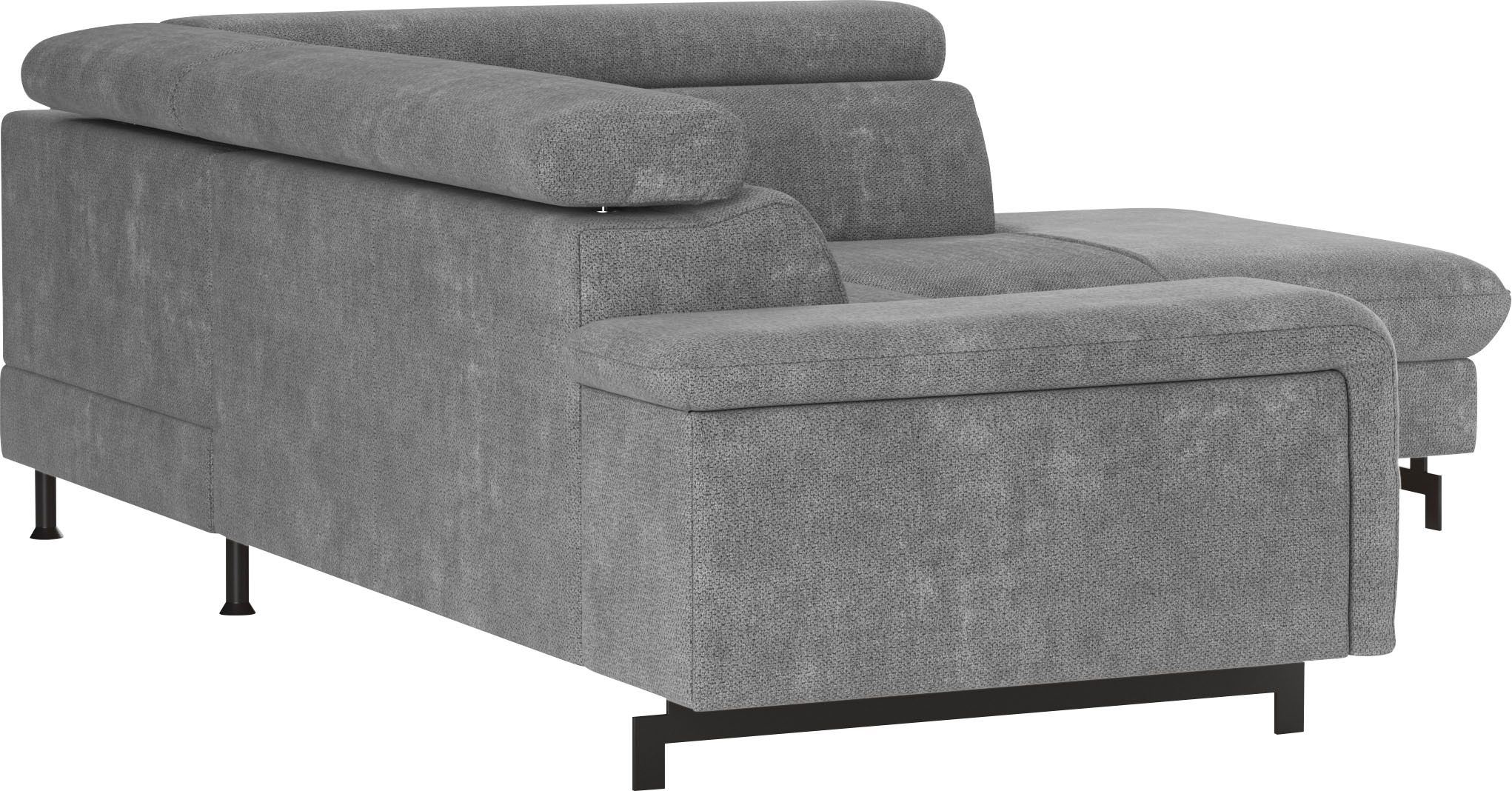 COTTA Ecksofa »Emma L-Form«, mit Kopfteilverstellung, wahlweise mit Bettfunktion & Bettkasten