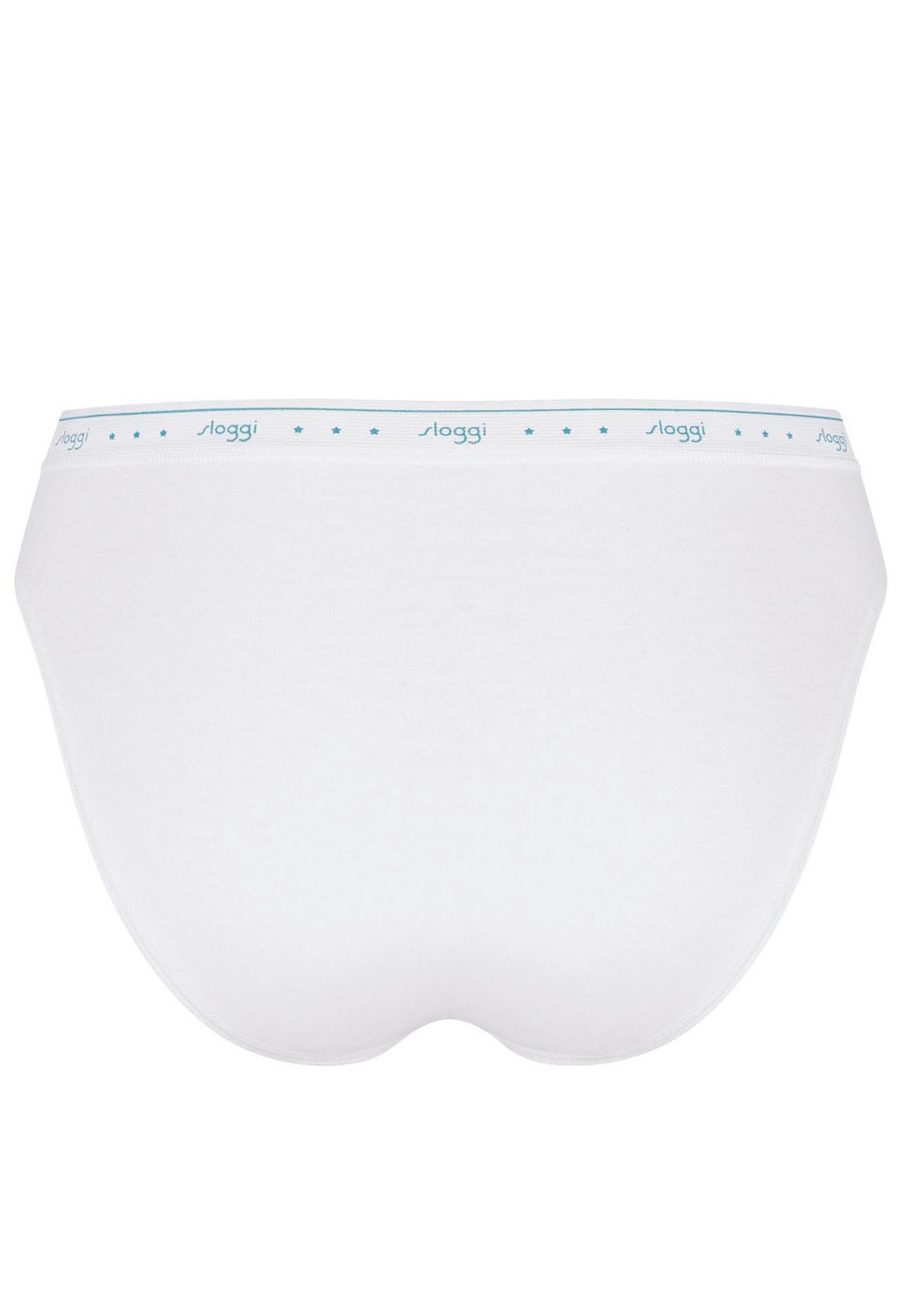 sloggi Tai-Slip »24/7 100 Tai 3P«, (3er Pack), elastischer Bund mit sloggi-Logo-Schriftzug