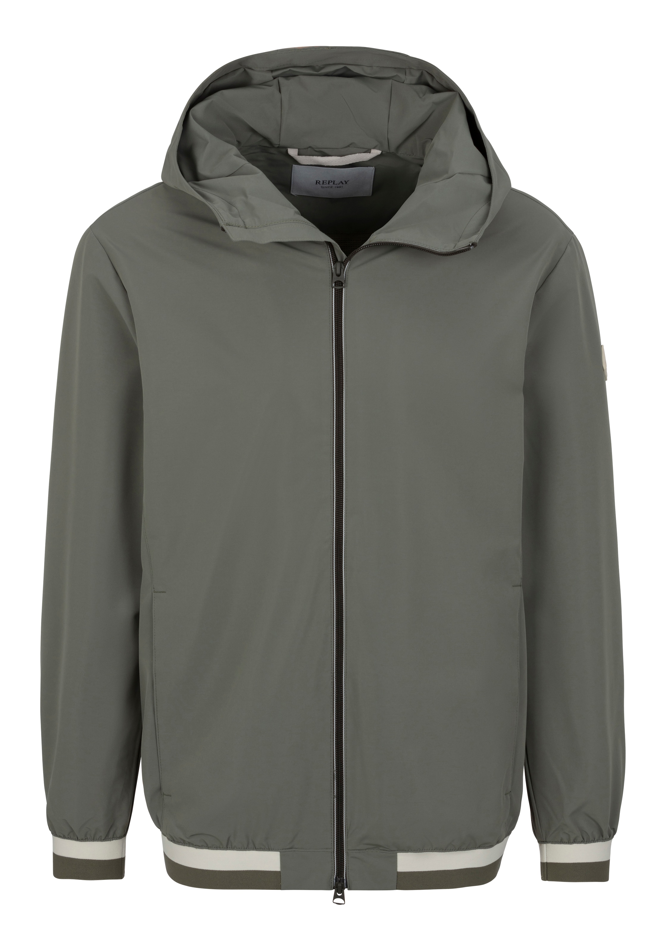 Replay Outdoorjacke, mit Kapuze, mit praktischer Kapuze