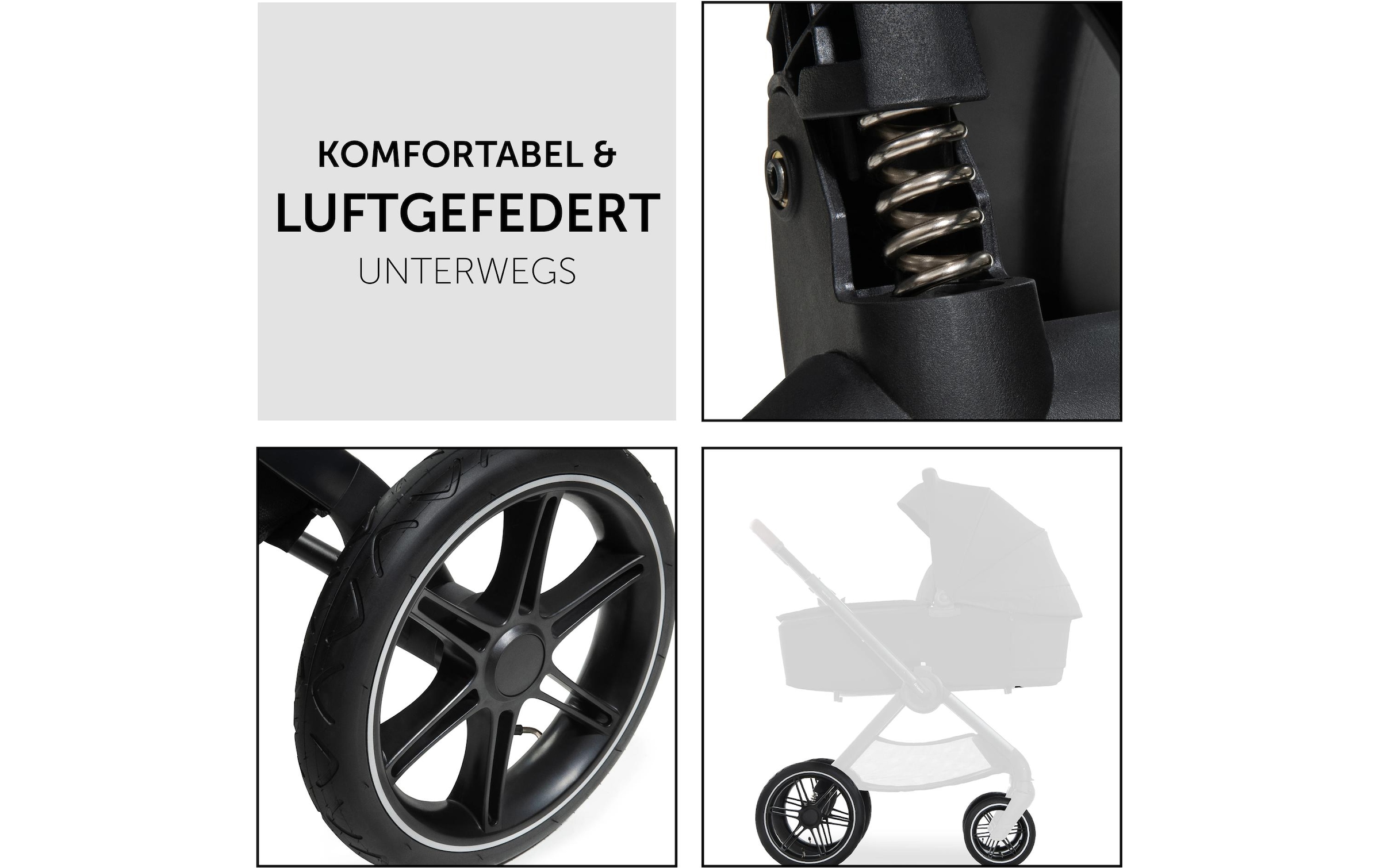 Hauck Kombi-Kinderwagen »Walk N Care«, 22 kg