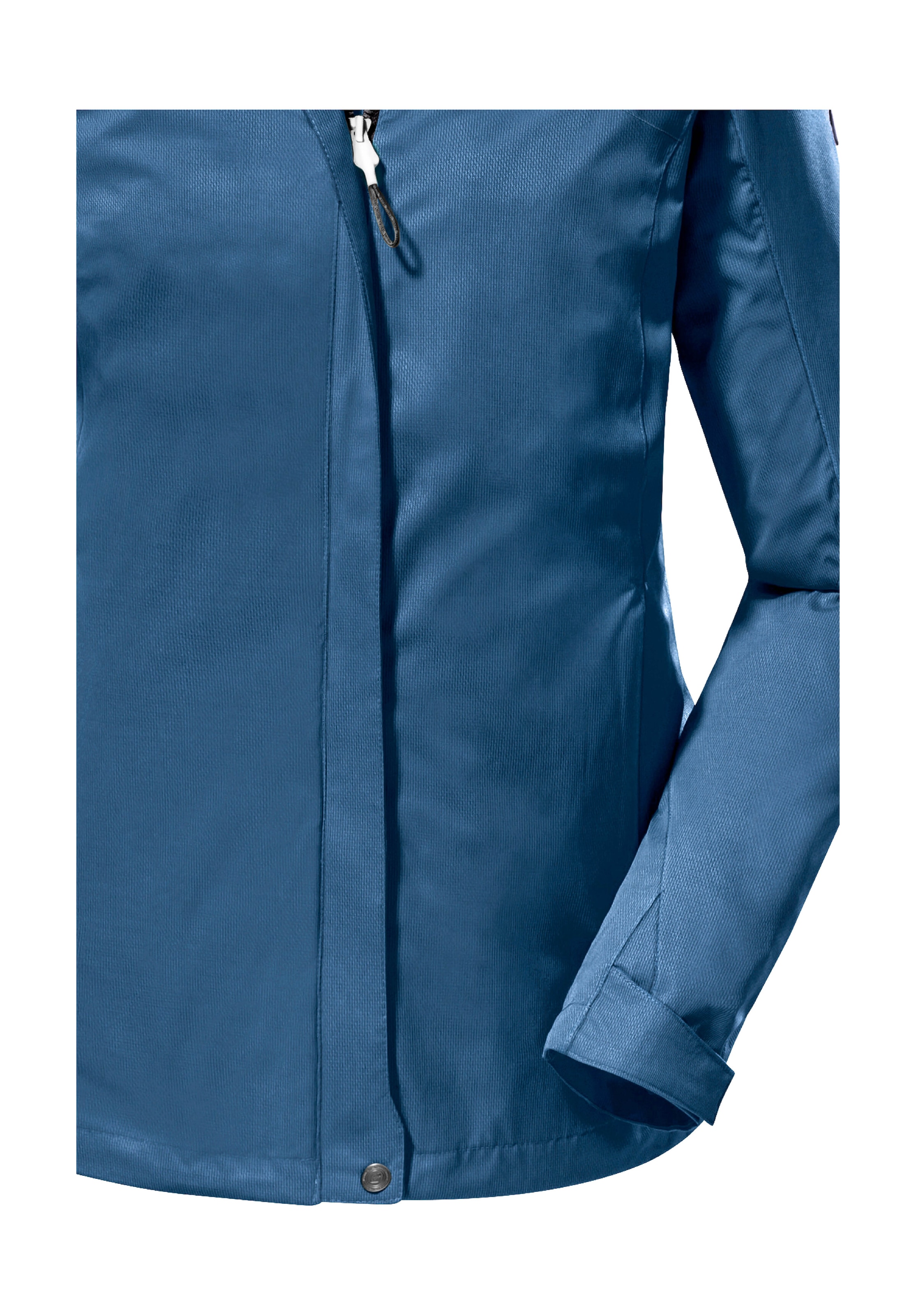 Killtec Outdoorjacke »KOS 133 WMN JCKT«, Wasser- und winddichte Damenjacke mit abnehmbarer Kapuze, PFAS-frei