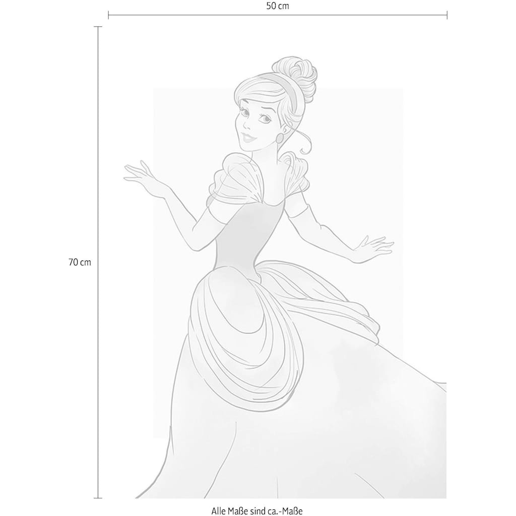 Komar Poster »Cinderella Beauty«, Disney, (1 St.)