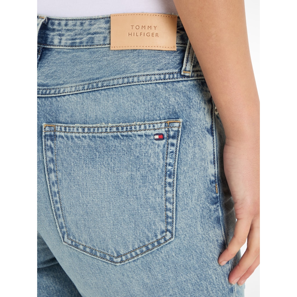 Tommy Hilfiger Straight-Jeans »CLASSIC STRAIGHT HW A MIO WRN«, mit Logostickerei