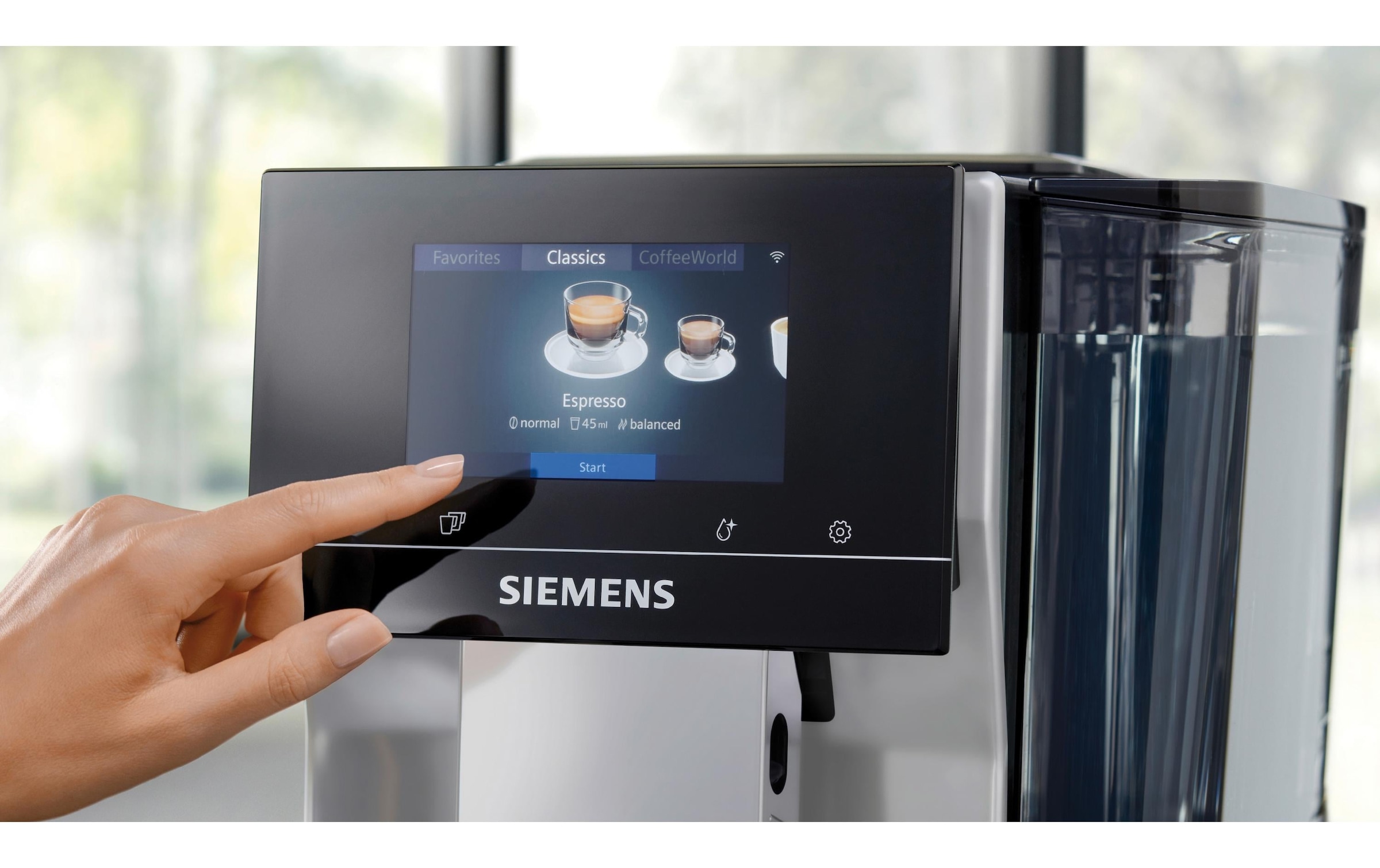 SIEMENS Kaffeevollautomat »EQ700 Classic Inox«