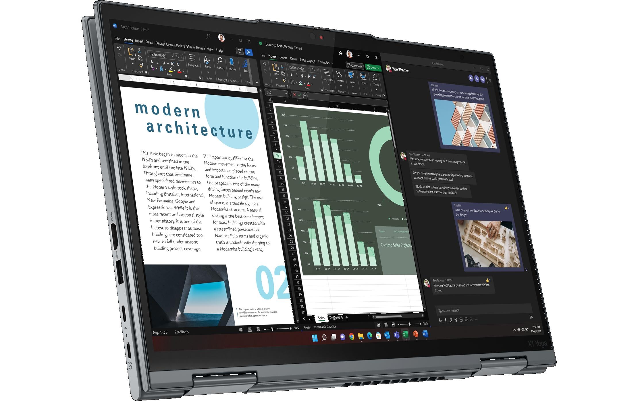 Lenovo Convertible Notebook »ThinkPad X1 Yoga Ge«, 35,42 cm, / 14 Zoll, Intel, Core i7, Iris Xe Graphics, 512 GB SSD