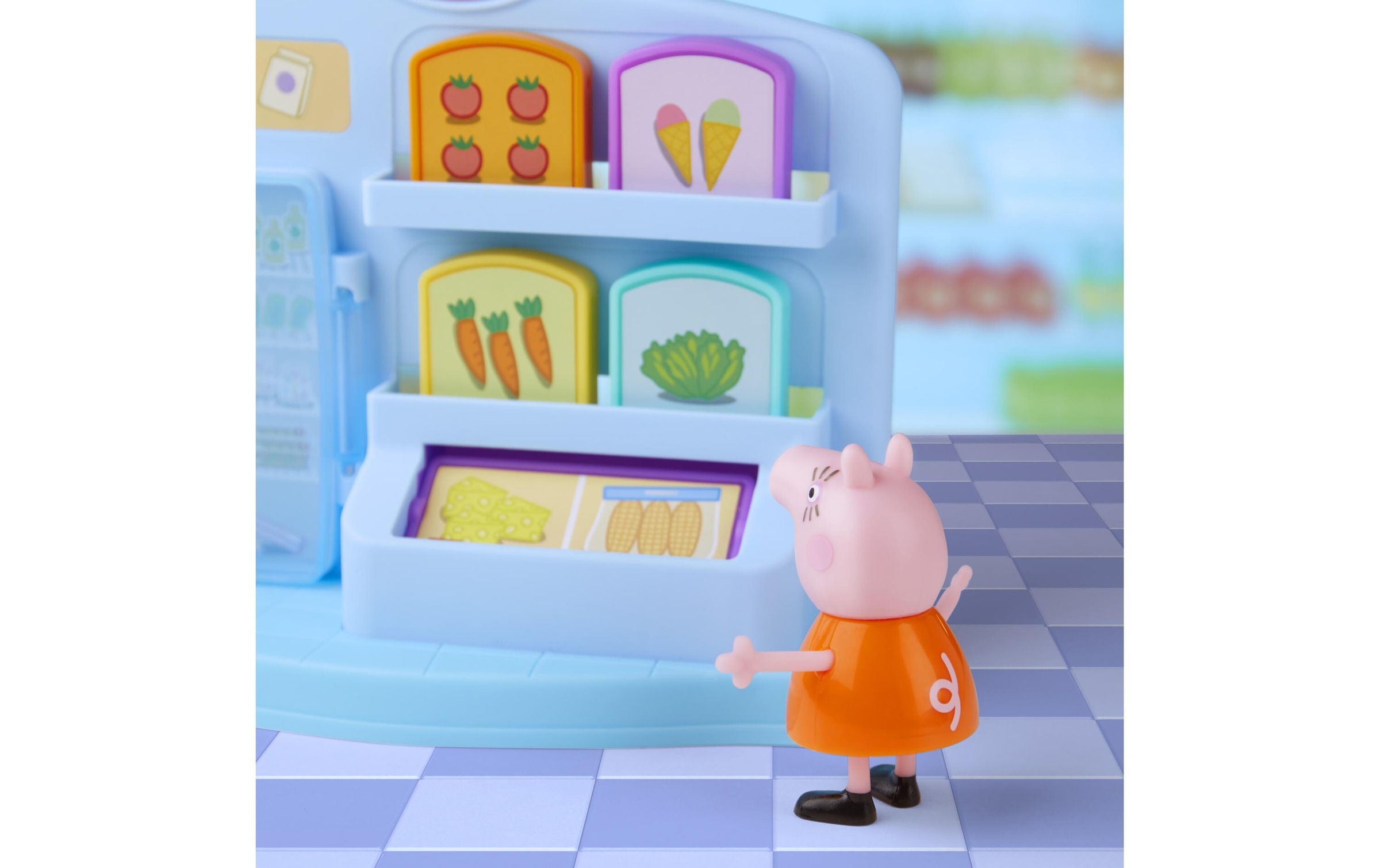 Hasbro Spielfigur »Peppa Pig Peppa geht einkaufen«