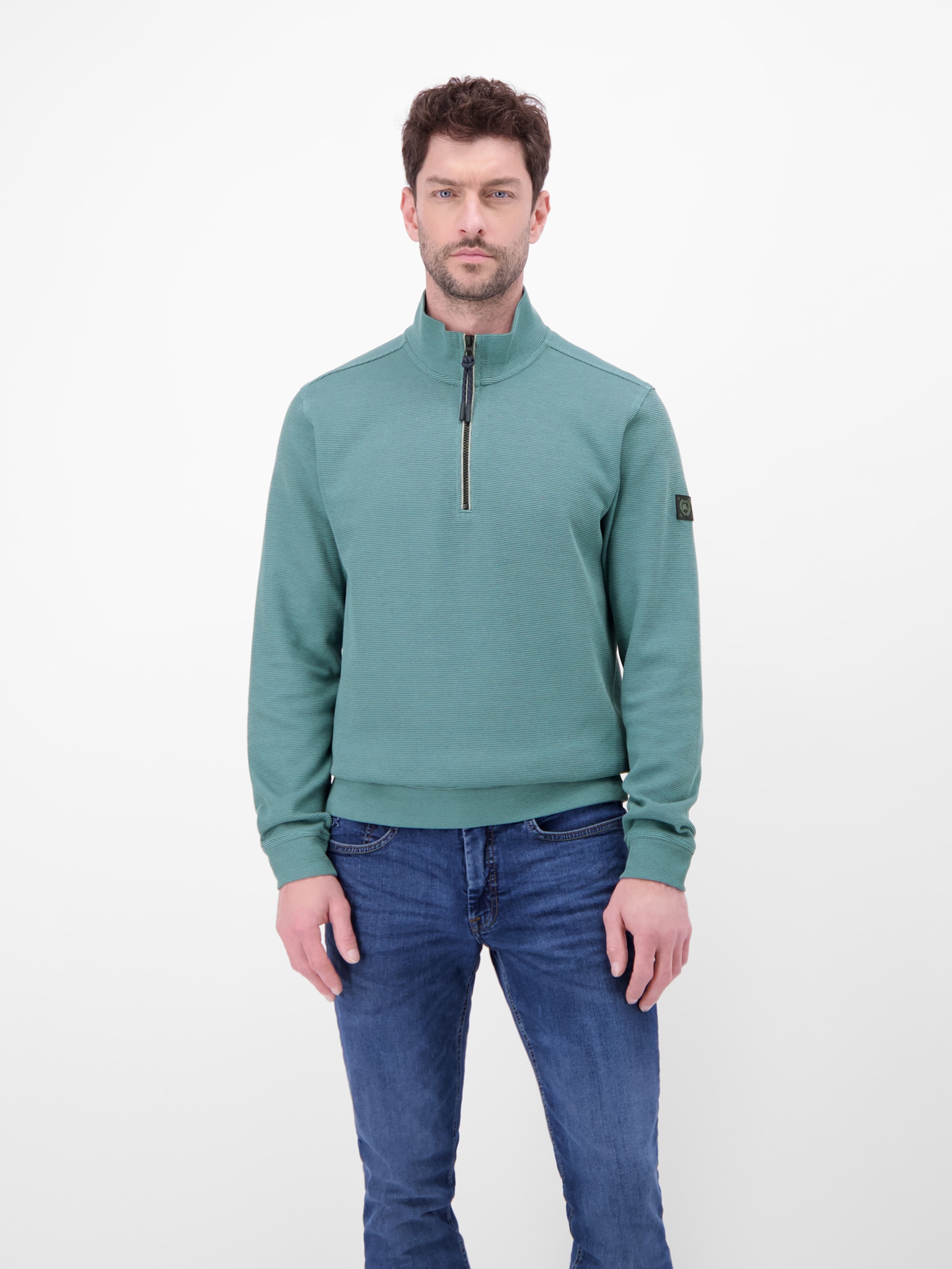LERROS Sweatshirt "SELA", mit Troyer-Reissverschluss
