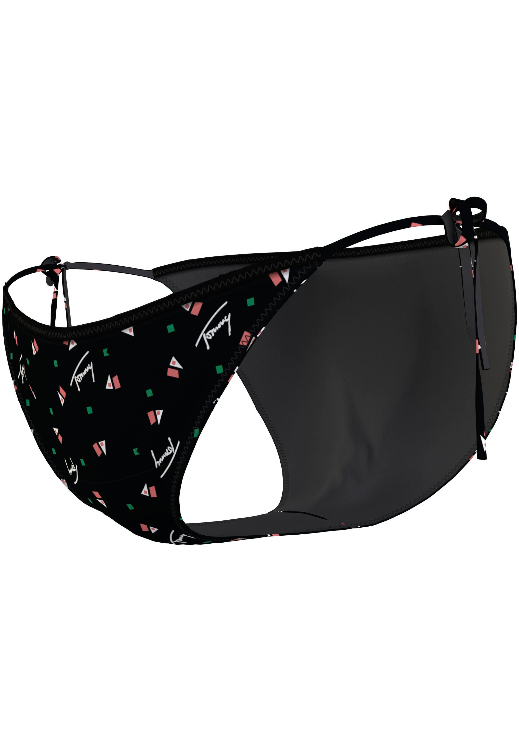 Tommy Hilfiger Swimwear Bikini-Hose »STRING SIDE TIE PRINT«, mit dezenten Logoschriftzügen