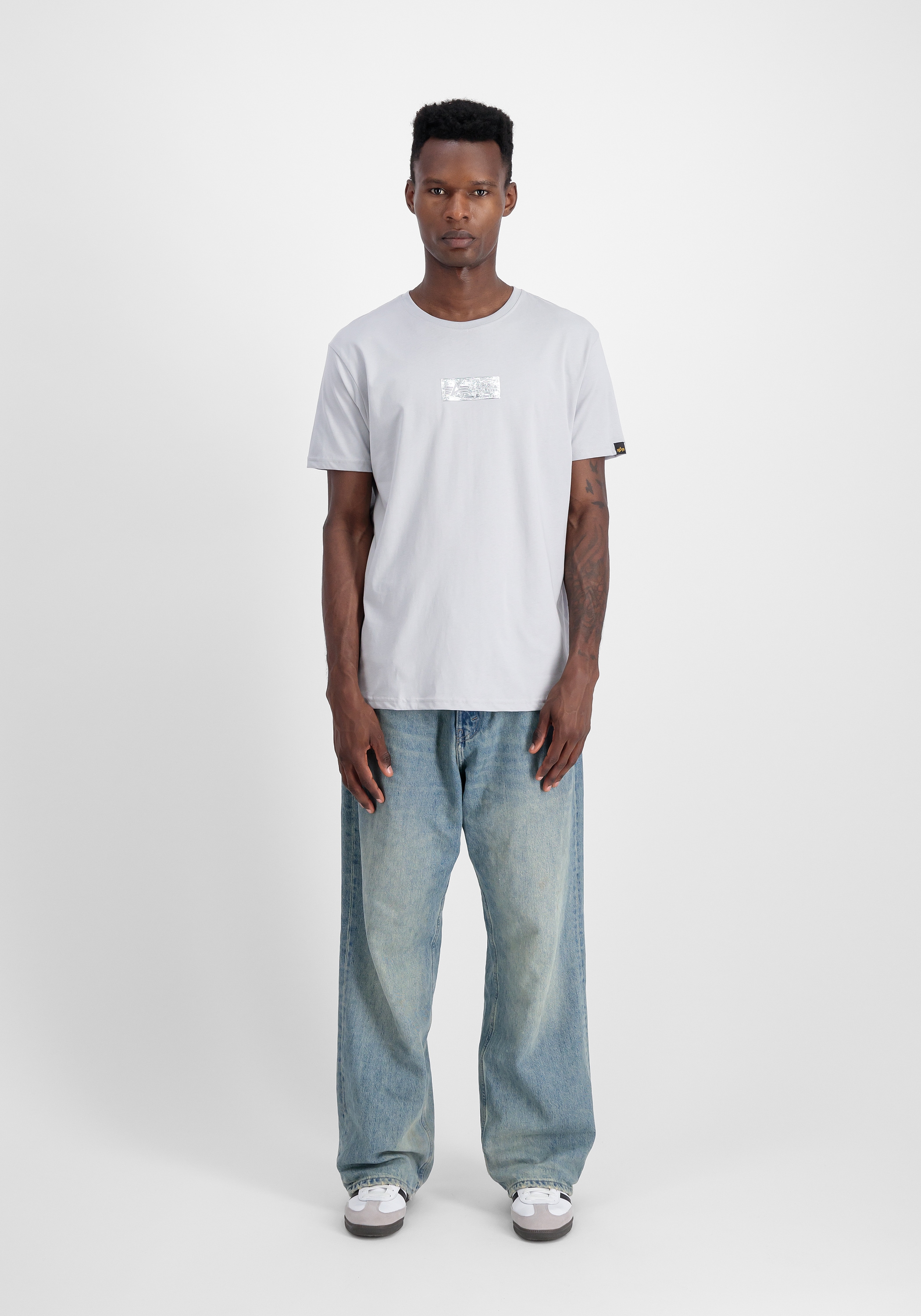 Alpha Industries T-Shirt »Alpha Industries Men - T-Shirts Metal Plate T«