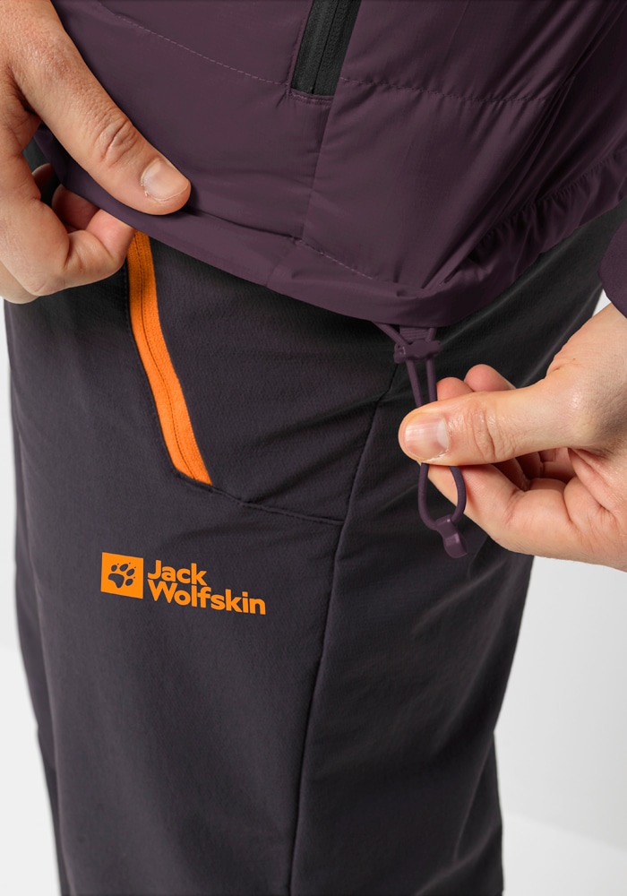 Jack Wolfskin Daunenjacke »ATHER DOWN HOODY M RDS«, mit Kapuze