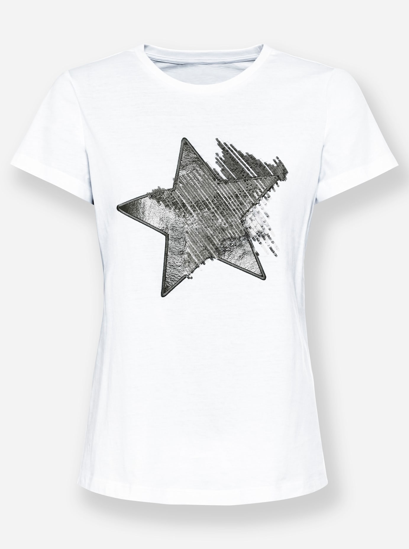 heine T-Shirt »Druck-Shirt«, (1 tlg.)