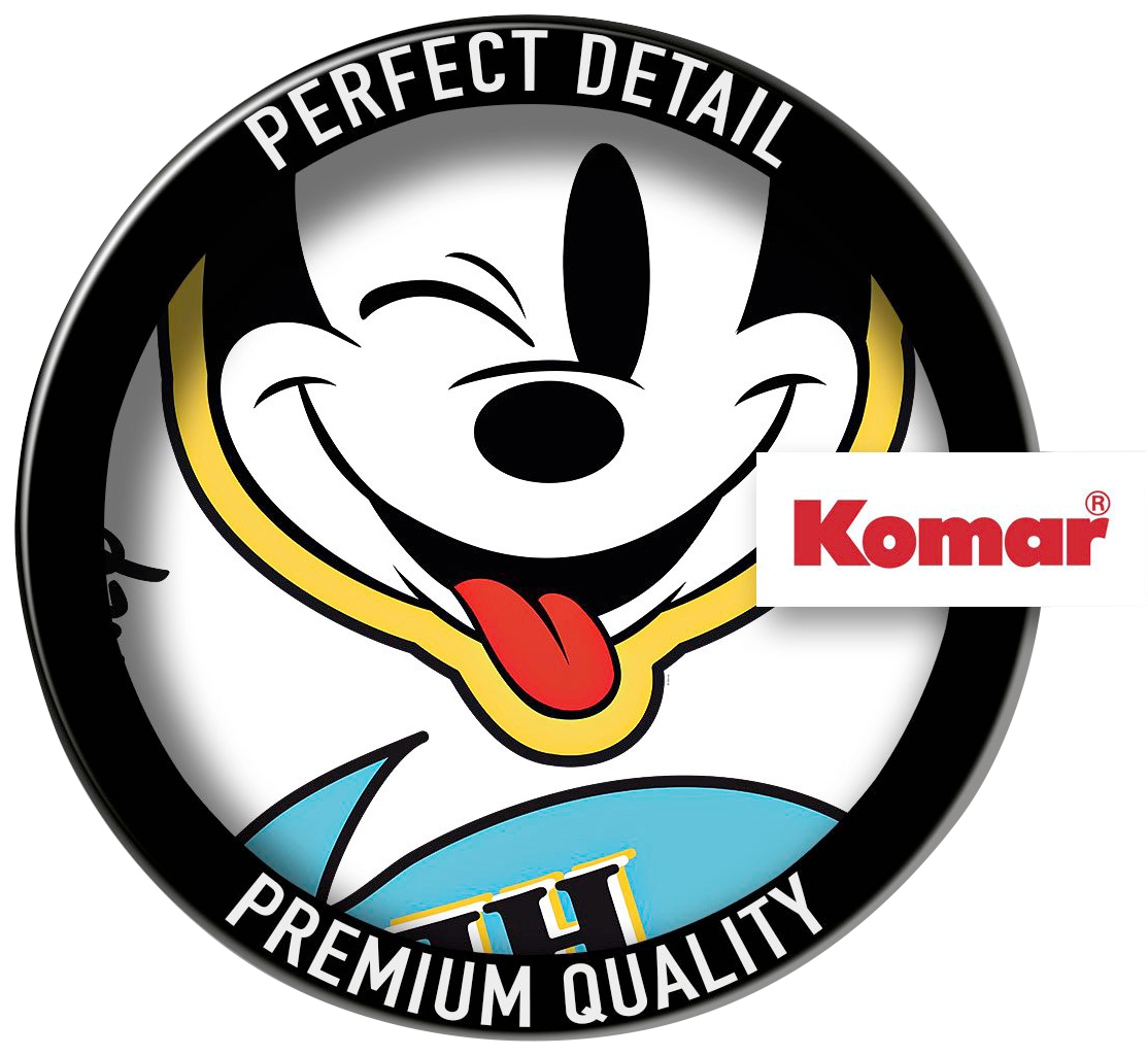 Komar Vliestapete »Selbstklebende Vlies  - Mickey Hey XXL - Grösse 127 x 200 cm«, bedruckt, Kinderzimmer