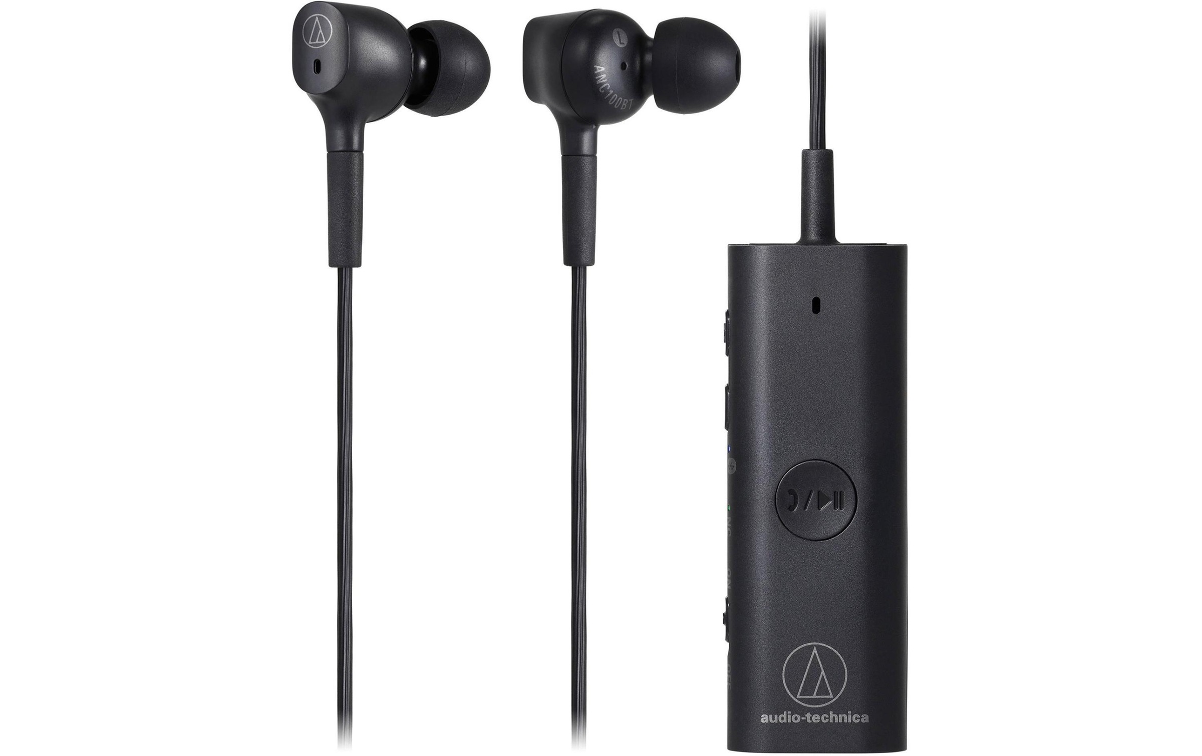 audio-technica In-Ear-Kopfhörer »ATH-ANC100BT Schwarz«, Rauschunterdrückung