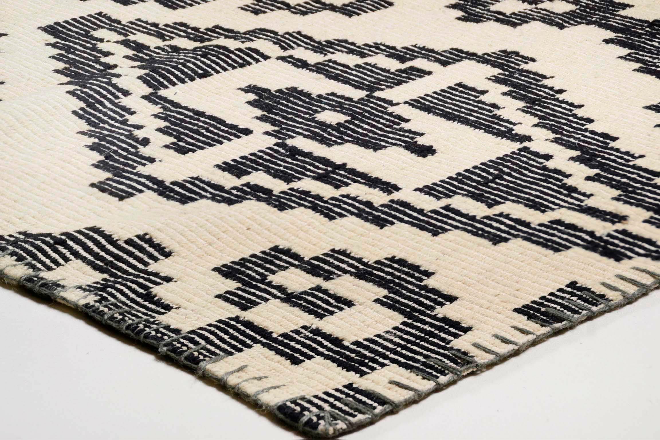 TOM TAILOR HOME Wollteppich »Large Pattern Kelim«, rechteckig, 6 mm Höhe, reine Wolle, handgewebt, Boho-Style