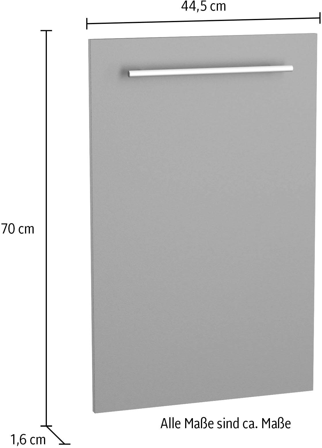 KOCHSTATION Vorsatztür »KS-Bern2«, (1 tlg.), Breite 45 cm, inkl. Griff