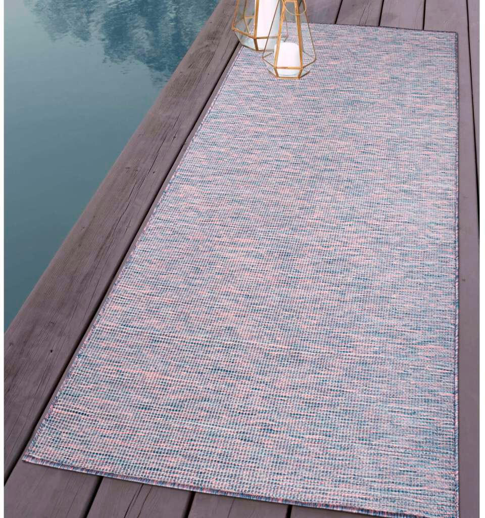 Carpet City Läufer »Palm«, Jelmoli-Versand UV-beständig, Wetterfest kaufen gewebt Küche, online Balkon, rechteckig, | & flach Terrasse, für