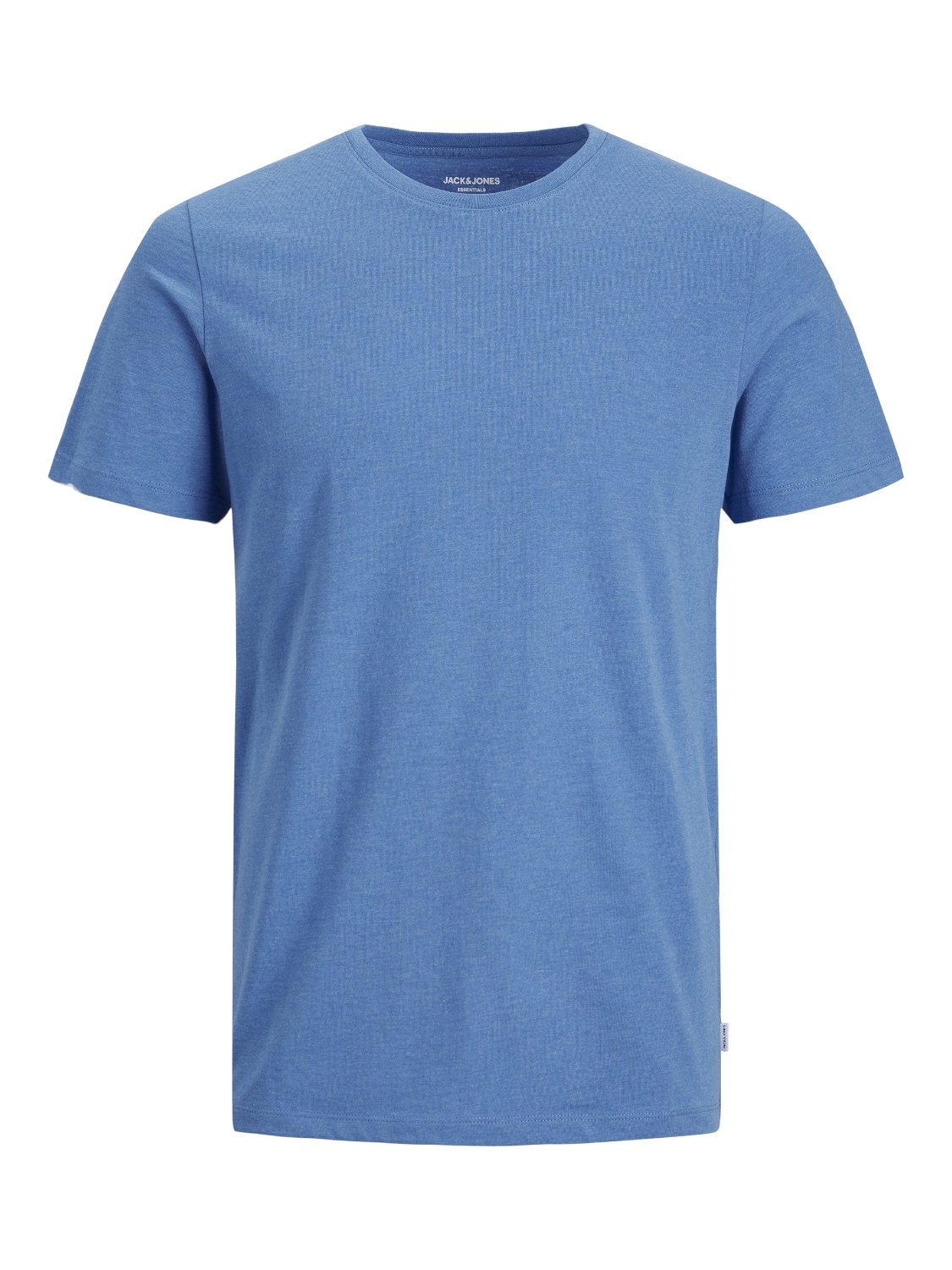 Jack & Jones Rundhalsshirt »JJEORGANIC MELANGE TEE SS O-NECK NOOS«, in Melange Optik