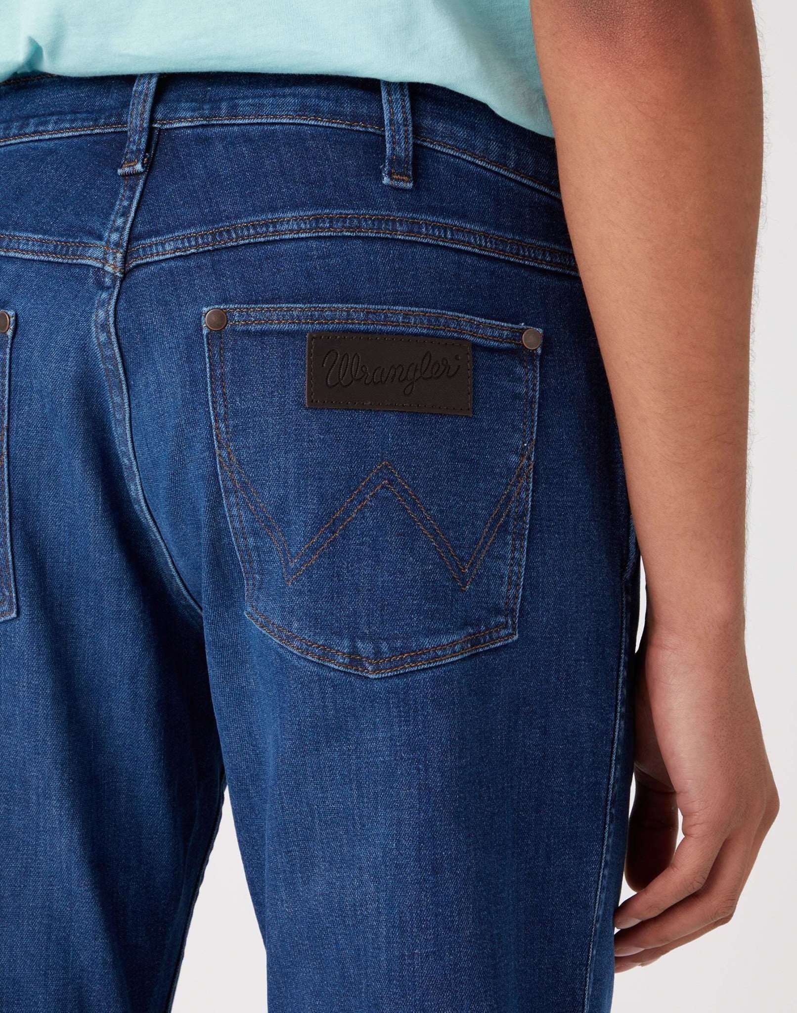 Wrangler Straight-Jeans »Wrangler Jeans Greensboro Medium Stretch«
