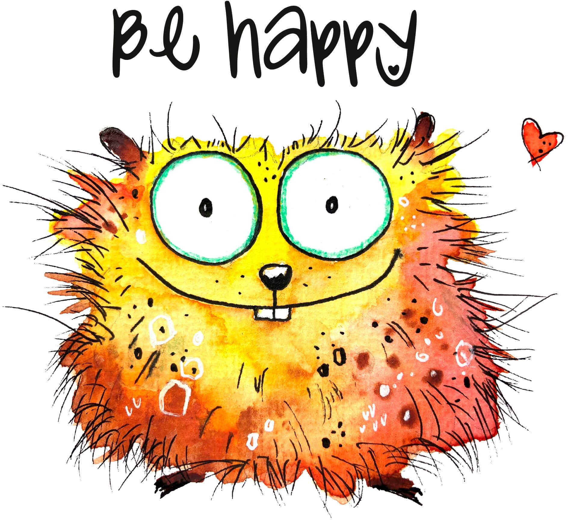 Wall-Art Wandtattoo »Happy Hamster« online bestellen | Jelmoli-Versand
