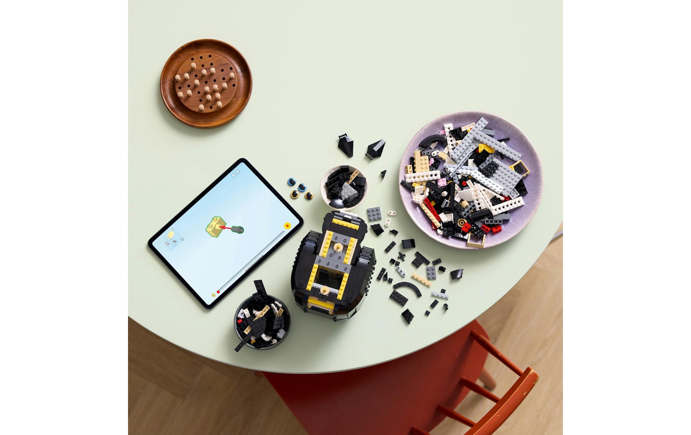 LEGO® Spielbausteine »Schwarz-weisse Katze«, (1710 St.)