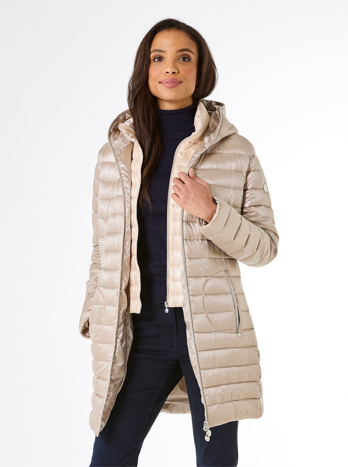 CREATION L PREMIUM Daunenjacke, mit Kapuze