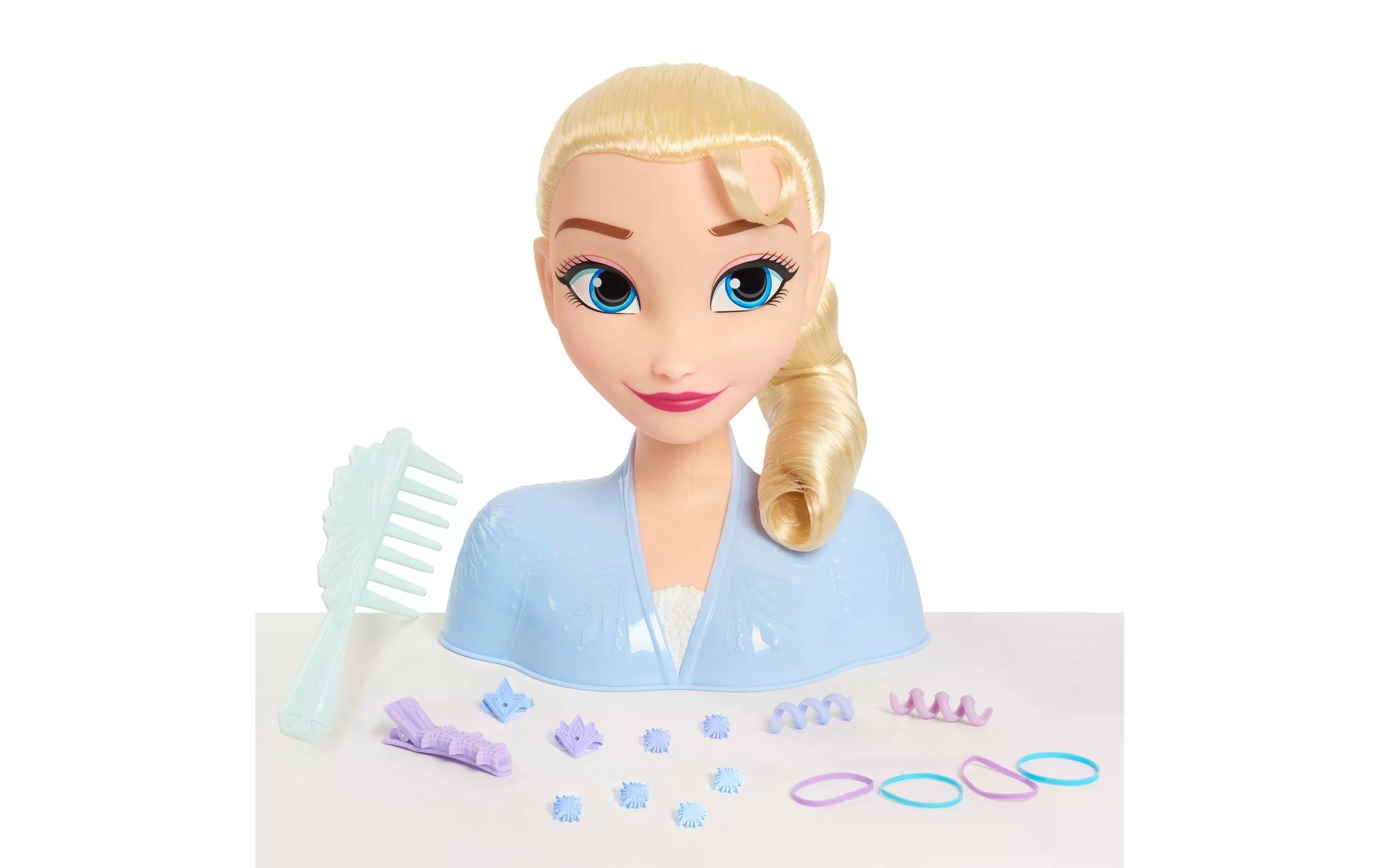 Disney Frozen Spielzeug-Frisierkoffer »Beauty Disney Frozen – Elsa Styling Head klein / 20 cm«