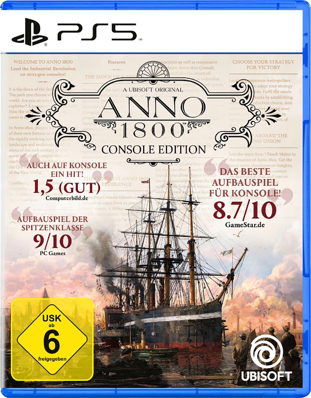 UBISOFT Spielesoftware »Anno 1800 Console Edition«, PlayStation 5