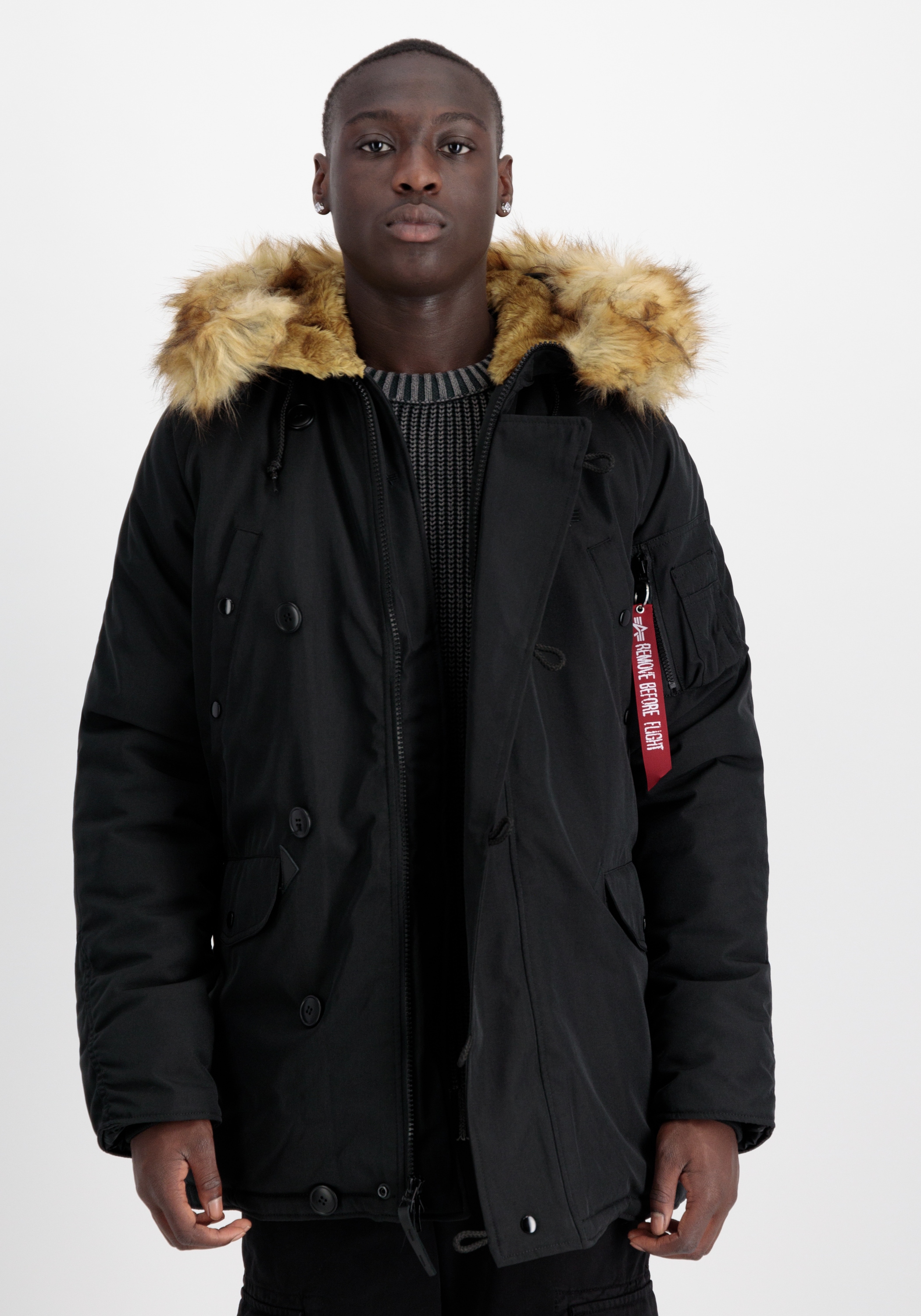 Alpha Industries Winterjacke »Alpha Industries Men - Cold Weather Jackets Explorer w/o Patches«