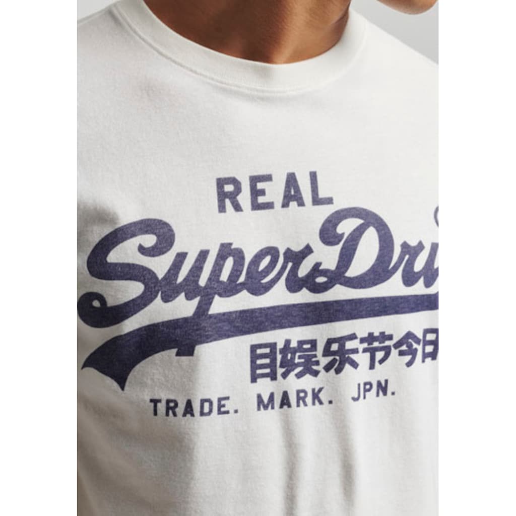 Superdry Rundhalsshirt »SD-VINTAGE VL NOOS TEE«