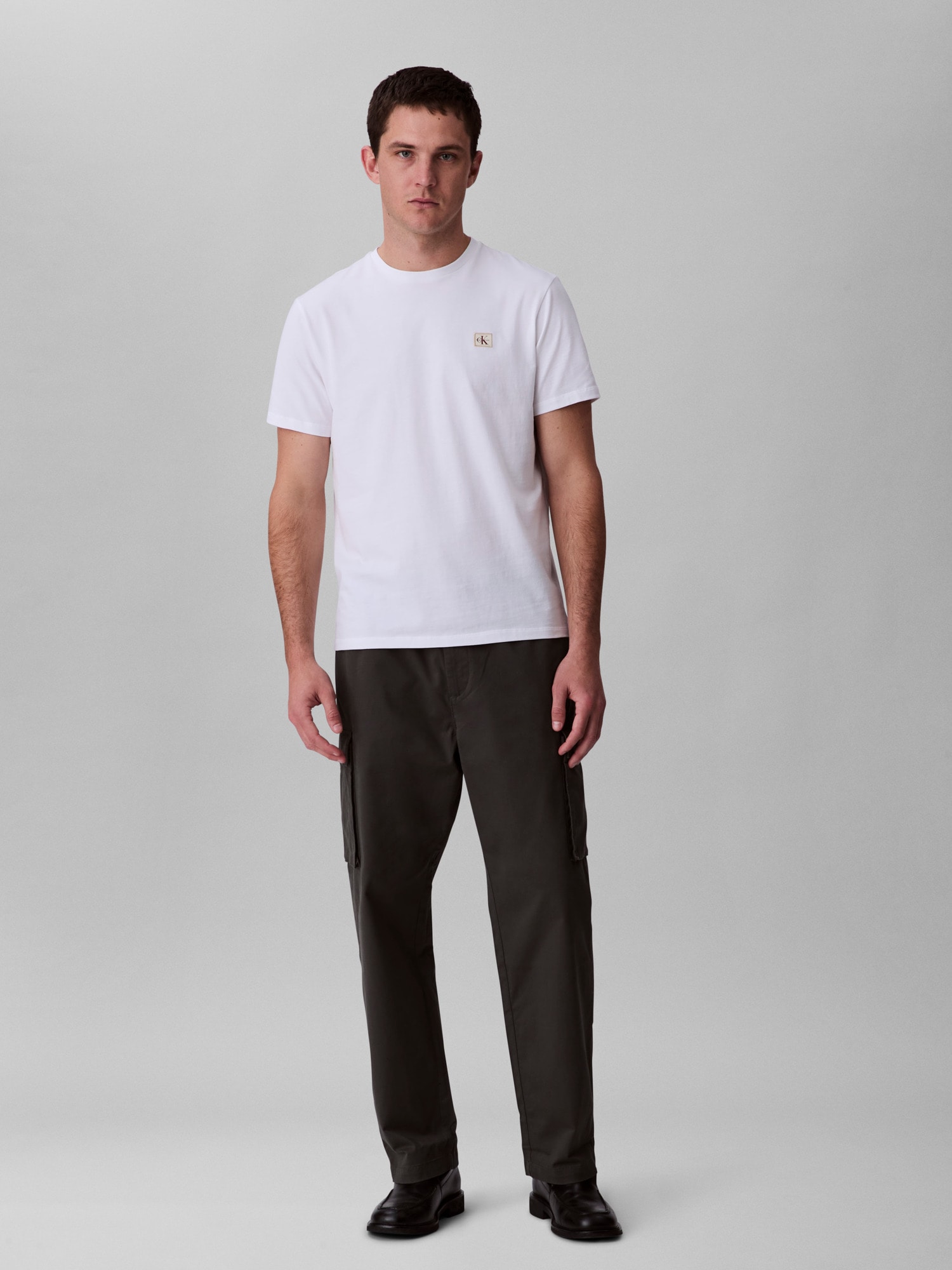 Calvin Klein Jeans Cargohose »CO PULL ON STRAIGHT CARGO PANT« in Unifarbe
