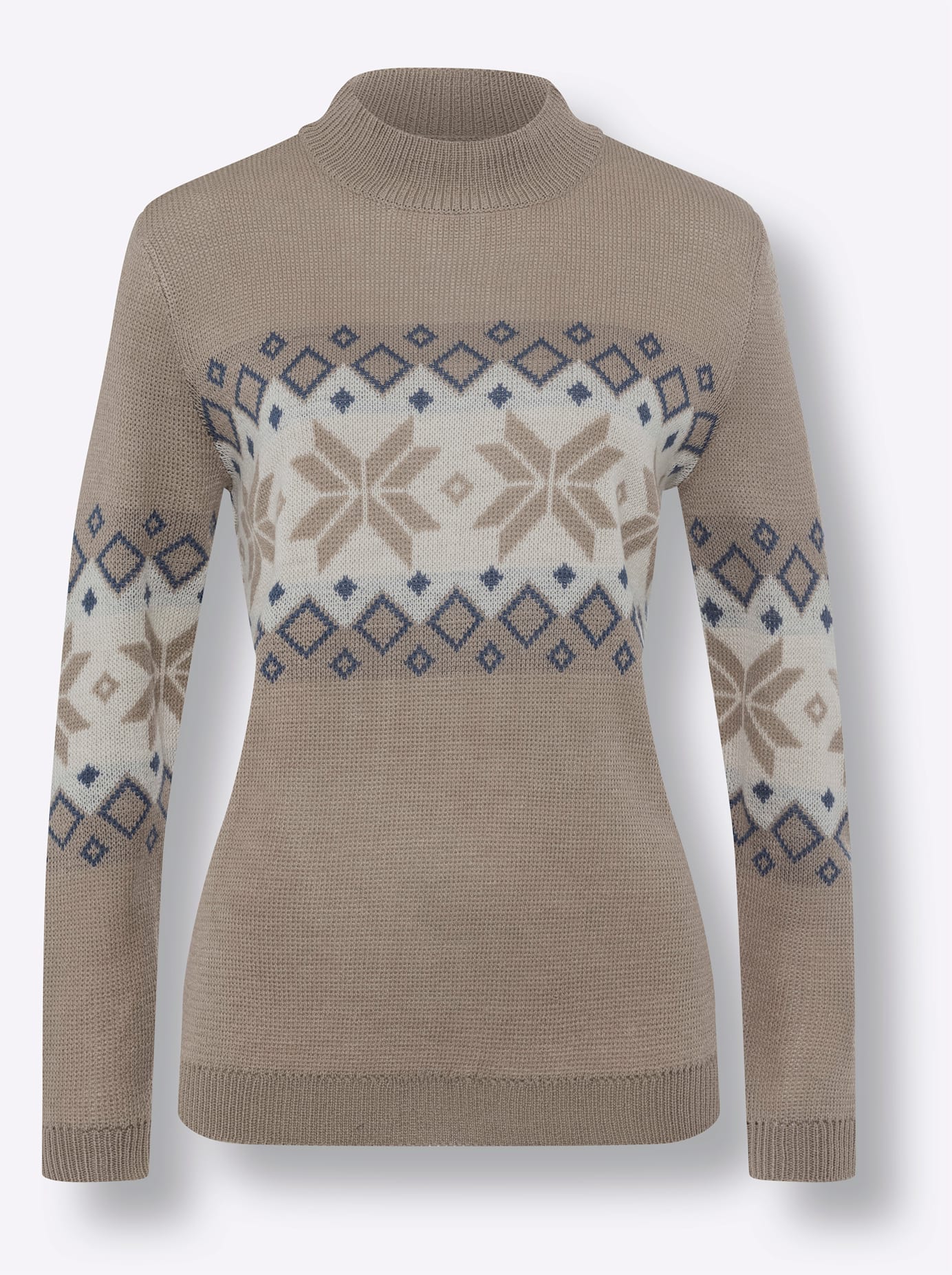 Classic Basics Norwegerpullover »Stehkragen-Pullover«