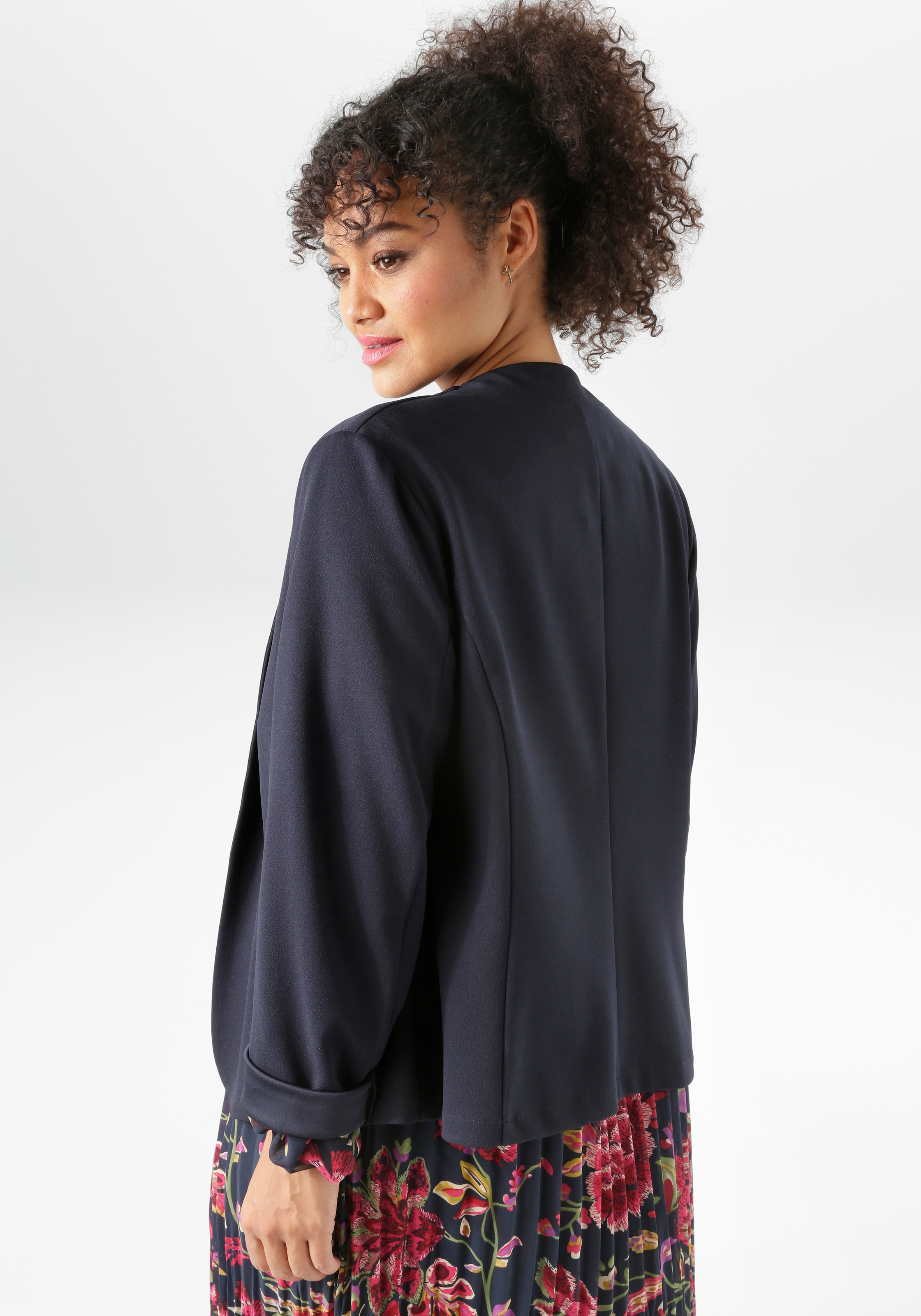 Aniston PLUS Boleroblazer, kurzer, verschlussloser Damen-Bolero - NEUE KOLLEKTION
