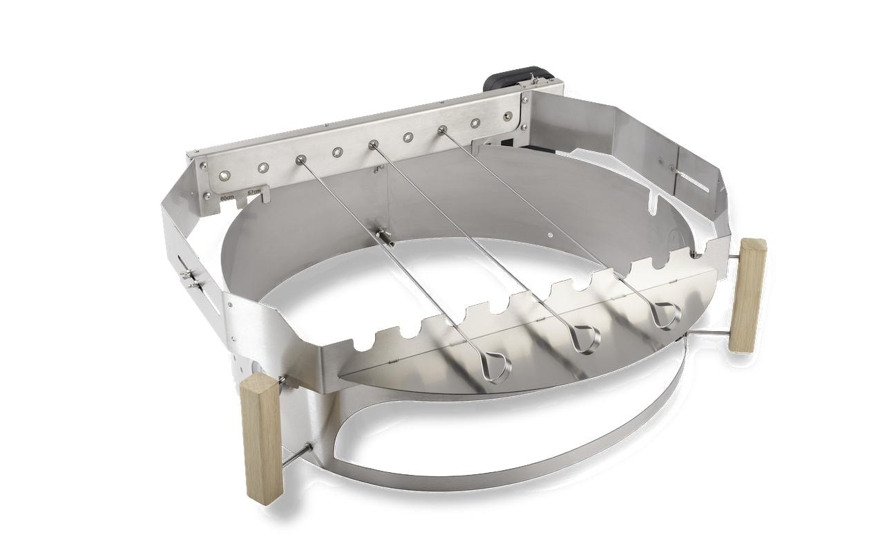 Grillplattenaufsatz »Grillaufsatz Churrasco-S für Ø 57/60 cm PizzaRing«, Edelstahl