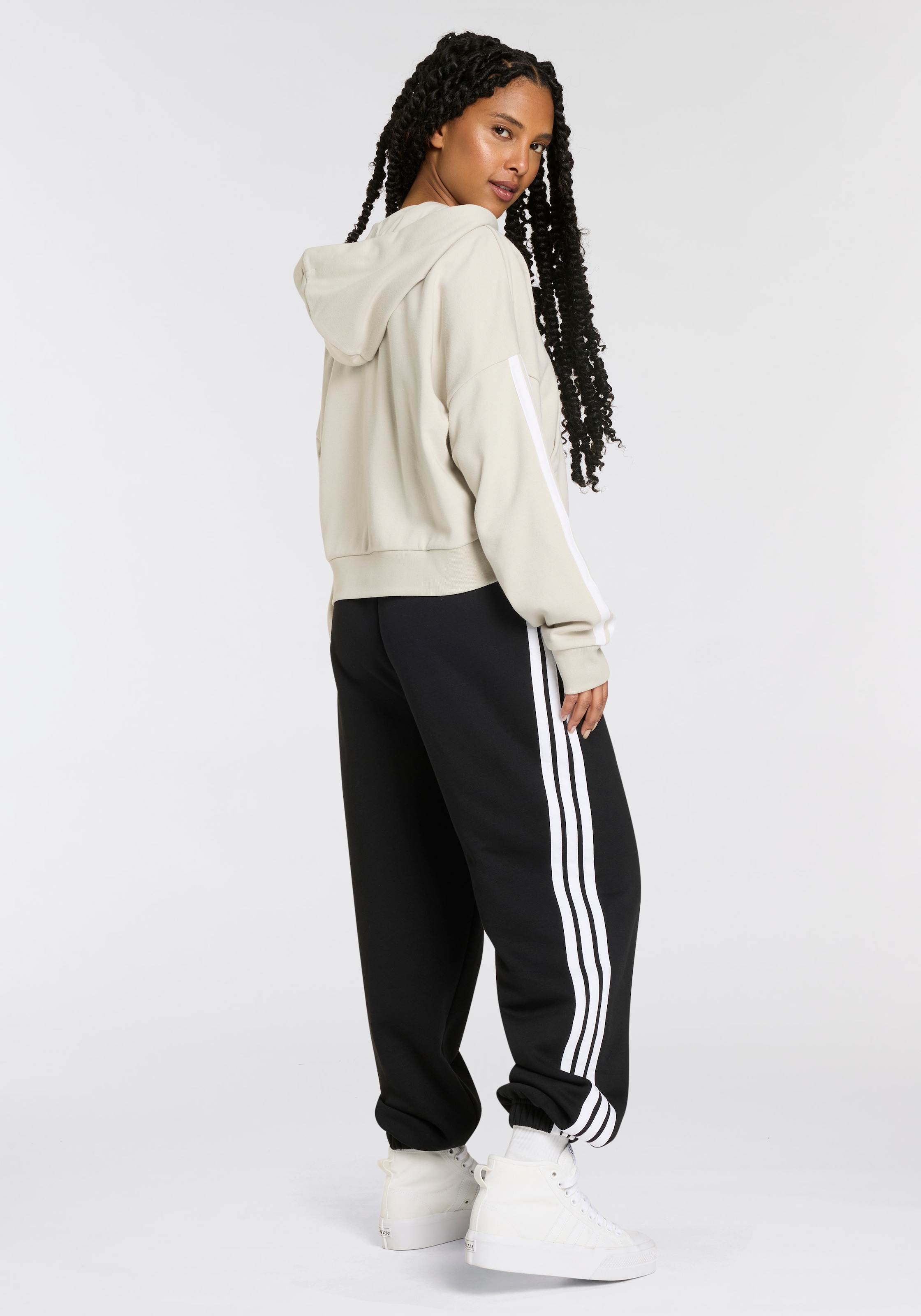 adidas Sportswear Kapuzensweatshirt »W 3S FT QZ HD«
