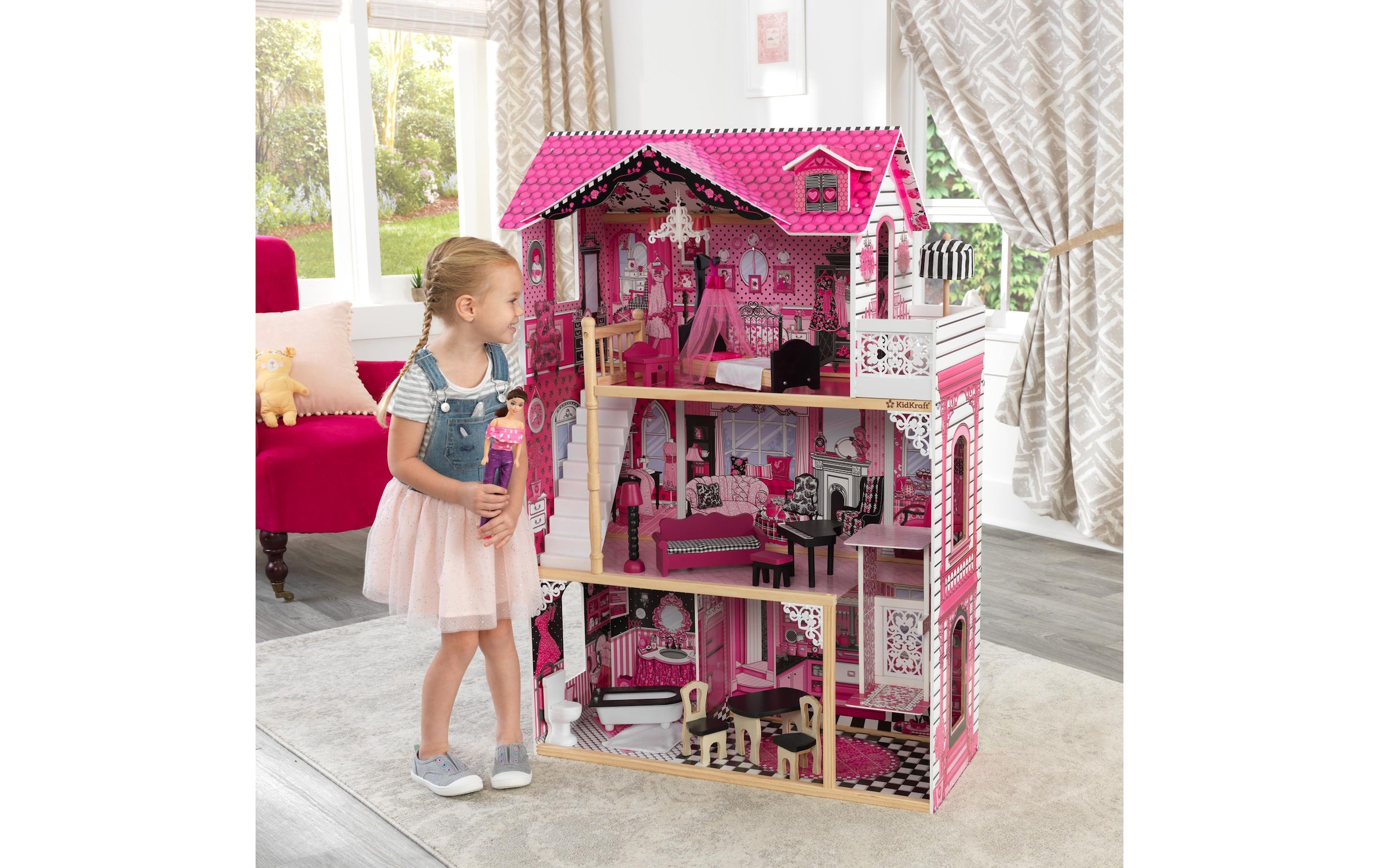 KidKraft® Puppenhaus »Amelia 15-teilig«