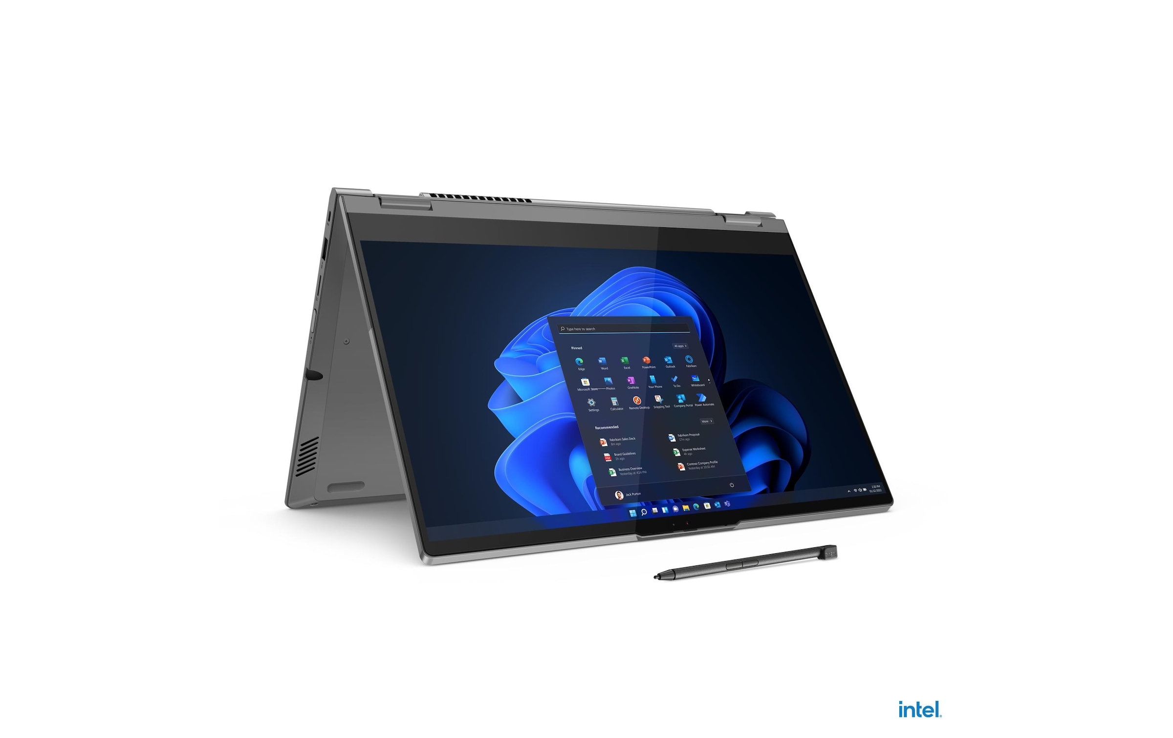 Lenovo Convertible Notebook »Lenovo ThinkBook 14s Yoga, i7-1255U, W11-P«, 35,42 cm, / 14 Zoll, Intel, Core i7, Iris Xe Graphics, 512 GB SSD