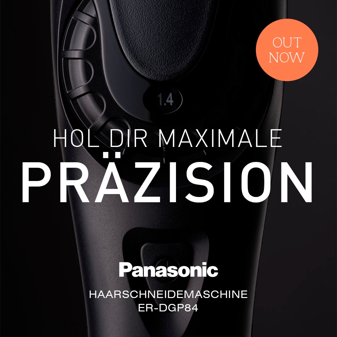 Panasonic Haarschneider »Haarschneidemaschine ER-DGP84«, 4 Aufsätze, Memory- Effect, Linearmotor mit Constant Control