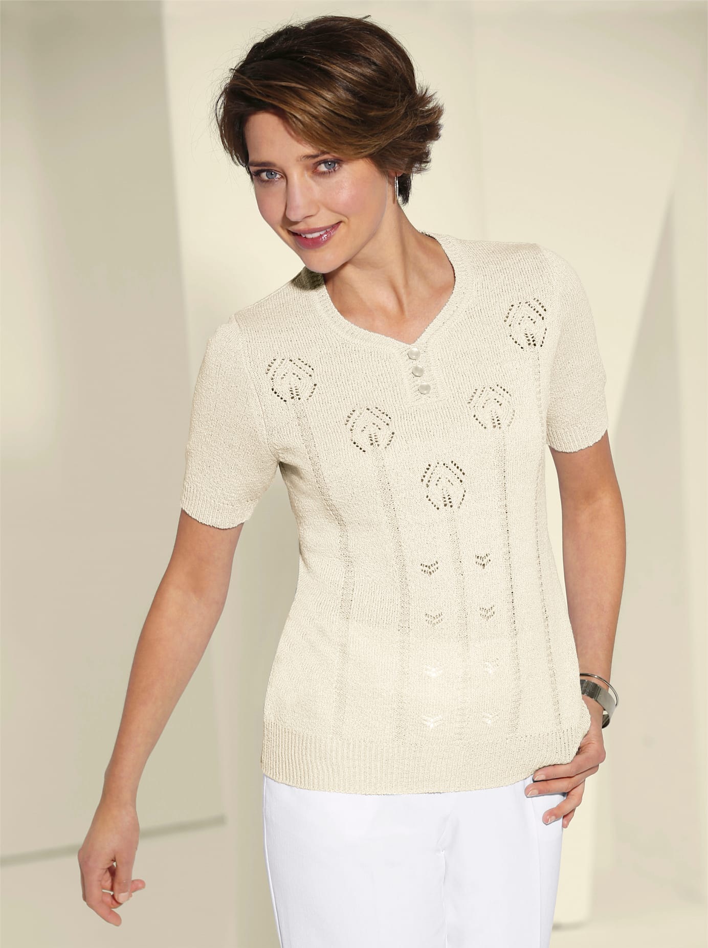 Classic Basics V-Ausschnitt-Pullover »Pullover«