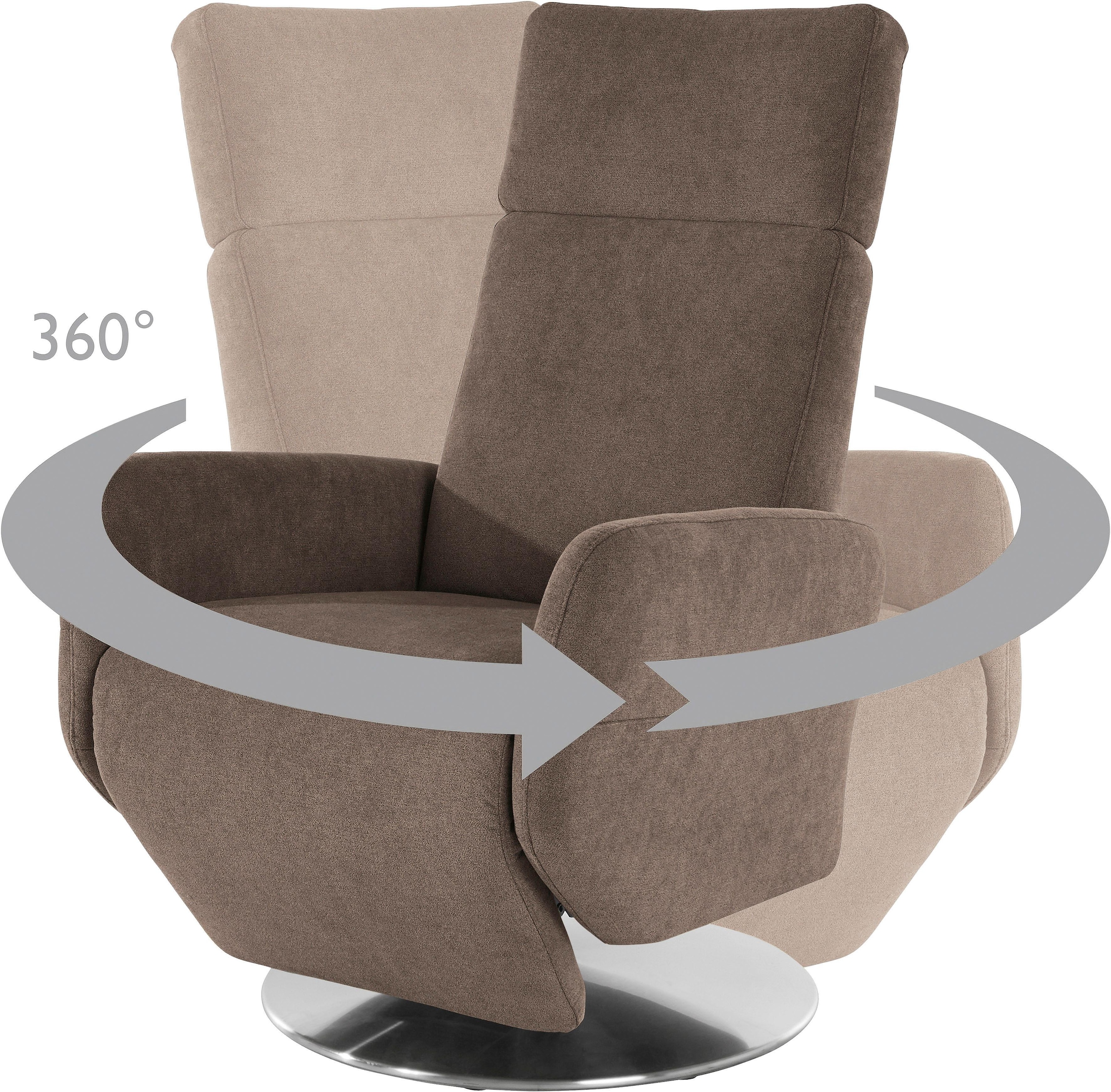 sit&more TV-Sessel »Kobra«, manuelle Relaxfunktion