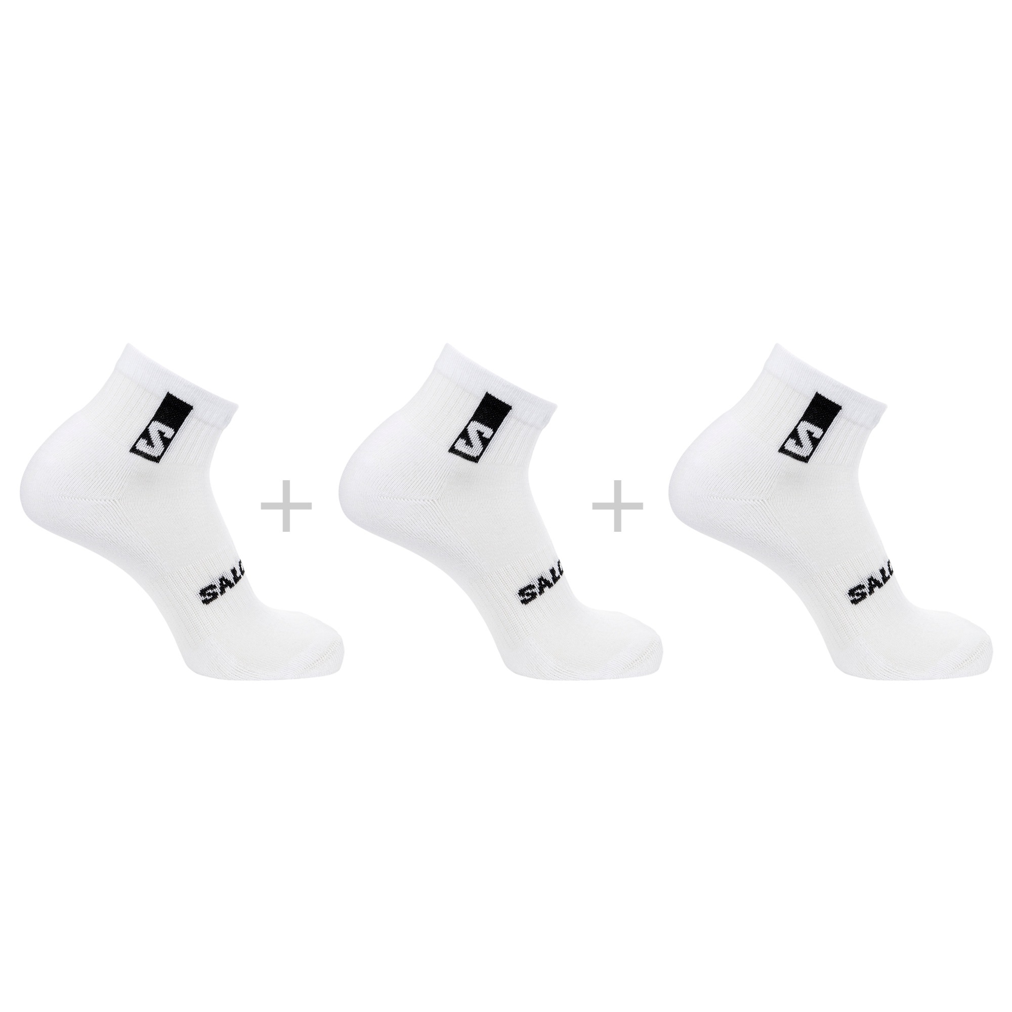 Salomon Sportsocken "EVERYDAY ANKLE 3-PACK" 3 Paar tlg. Dreierpack, für sportliche Aktivitäten geeignet