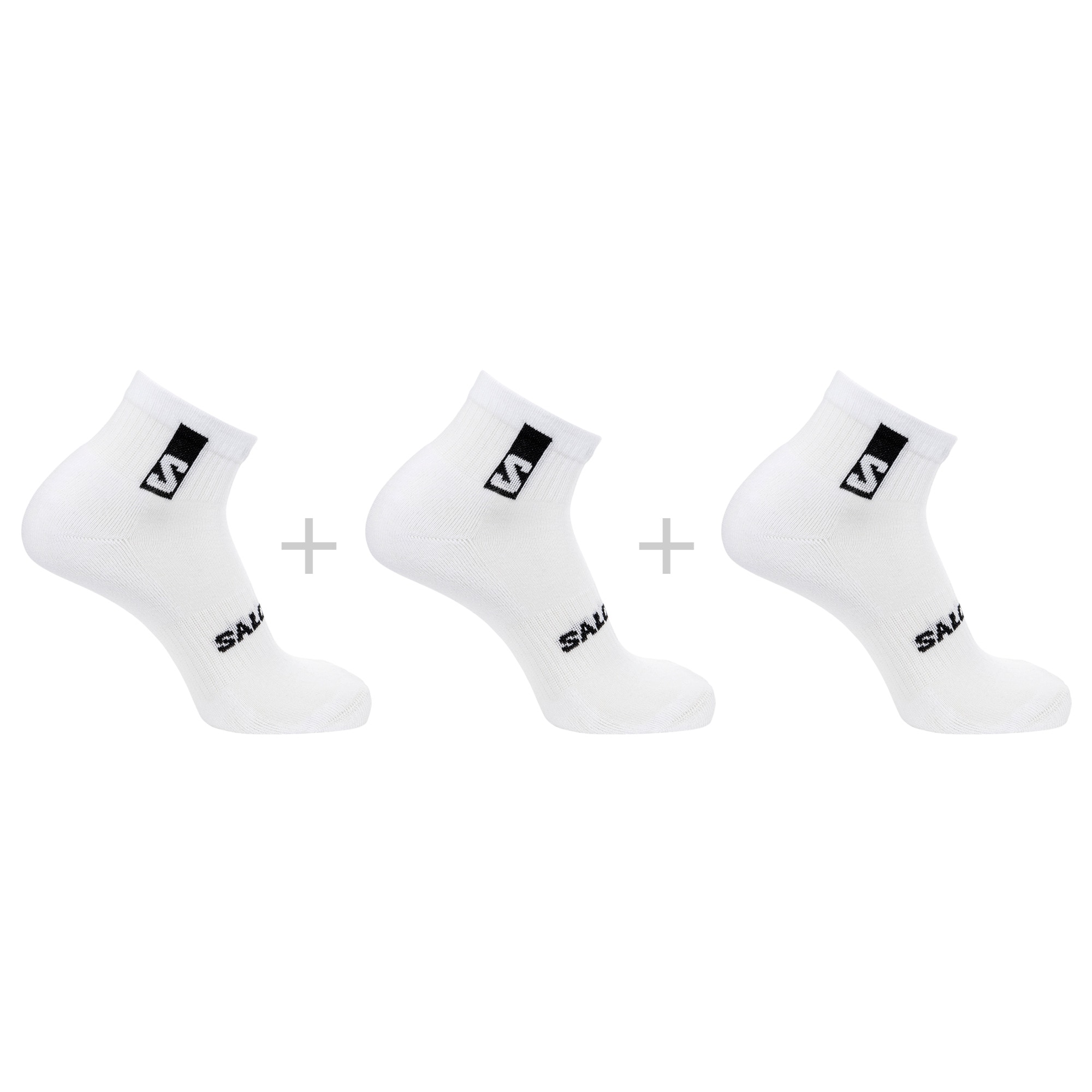 Salomon Sportsocken "EVERYDAY ANKLE 3-PACK" 3 Stk. tlg. Dreierpack, für sportliche Aktivitäten geeignet