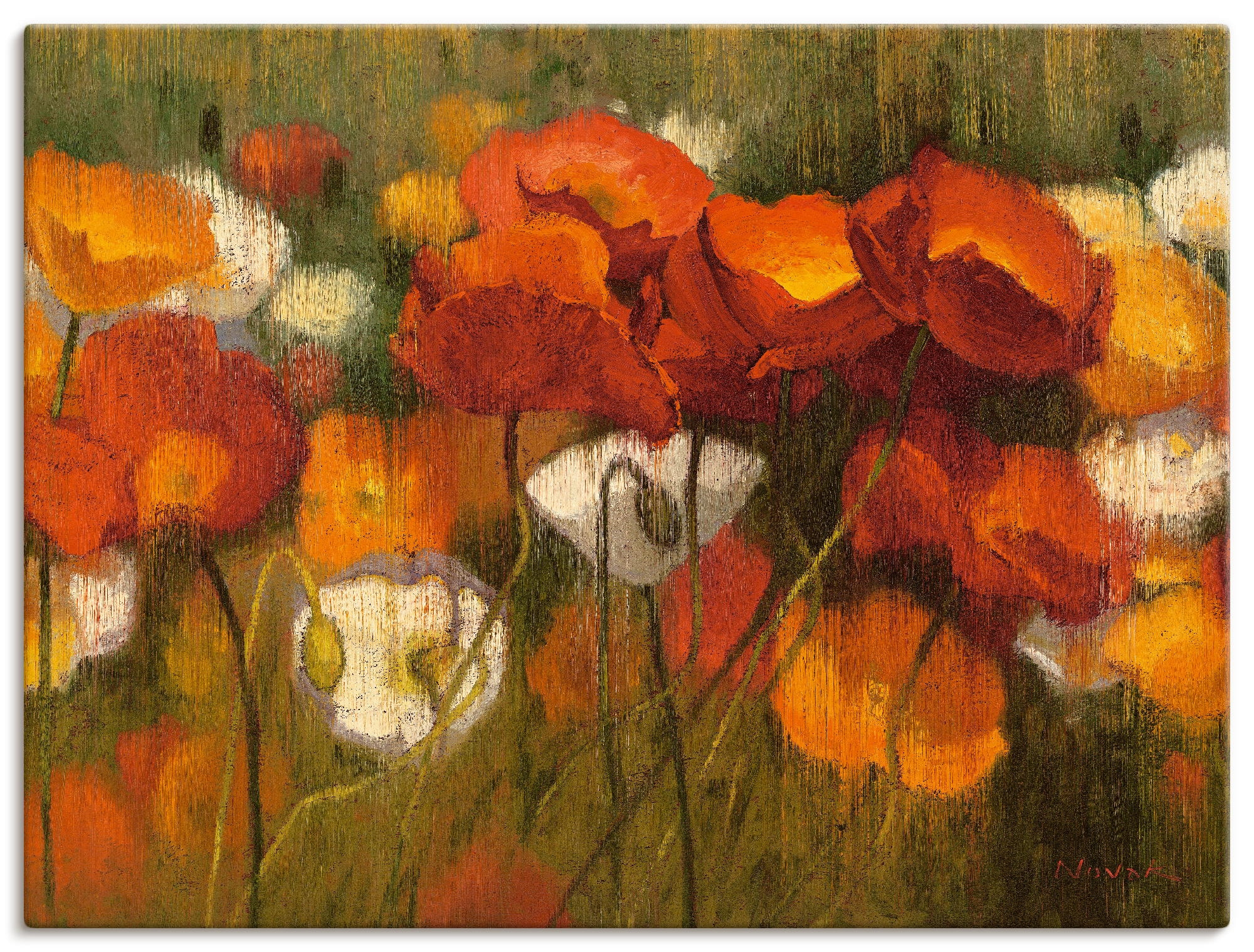 Poster II«, als Rot Wandbild Artland in starke Grössen Leinwandbild, online verschied. Blumenwiese, St.), | »Das Jelmoli-Versand shoppen (1