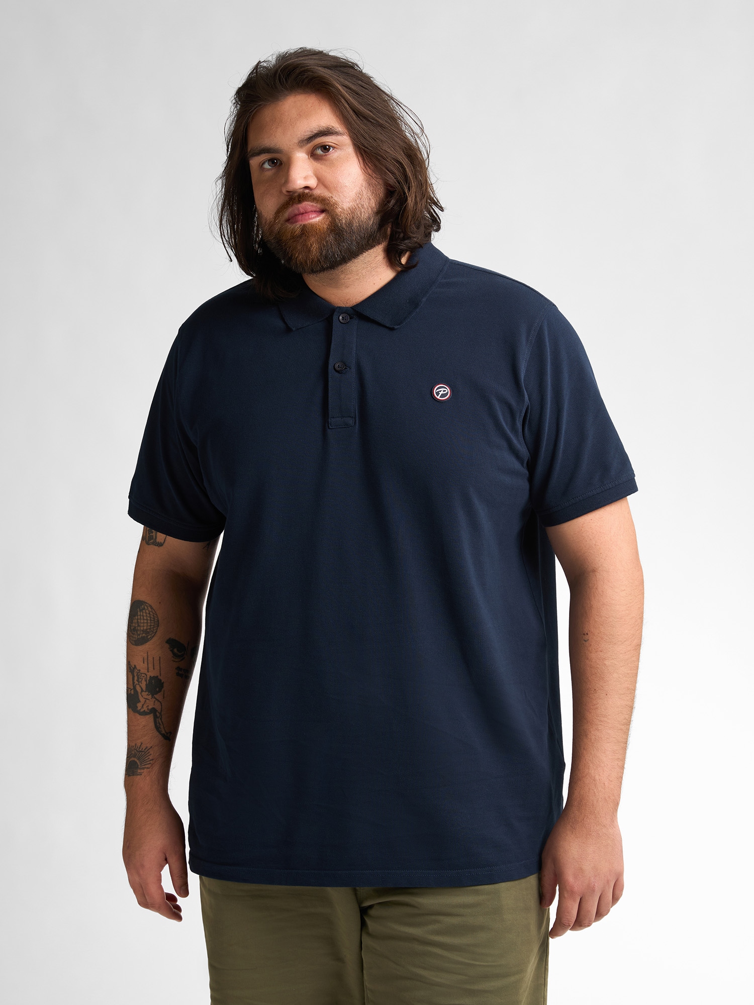 Petrol Industries Poloshirt, mit Logo Stickerei